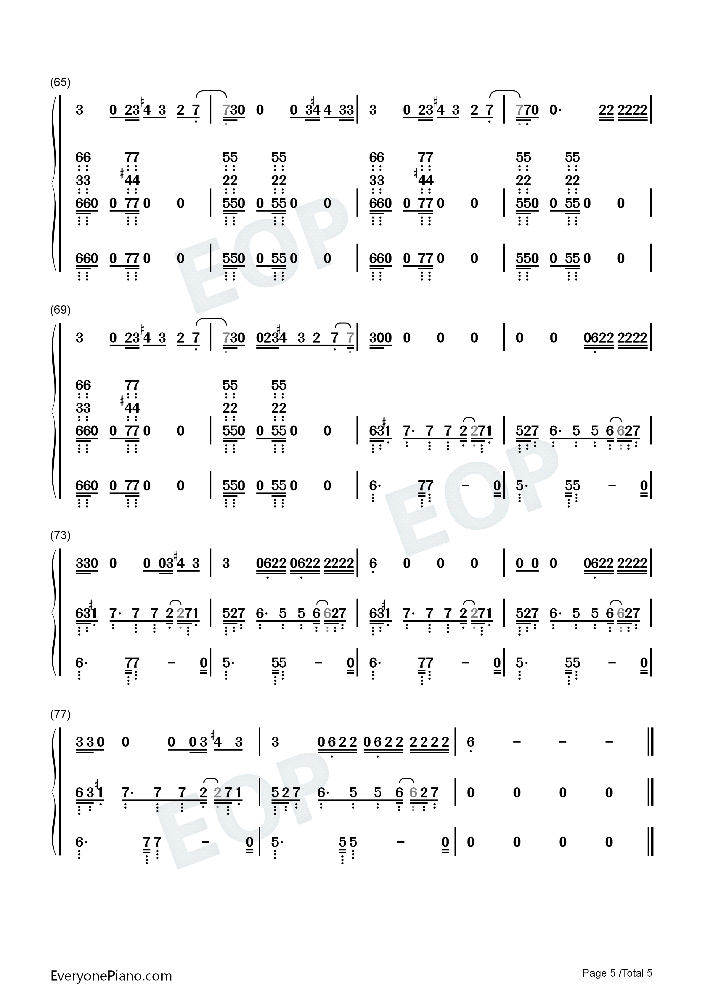 Cool钢琴简谱_Dua_Lipa演唱