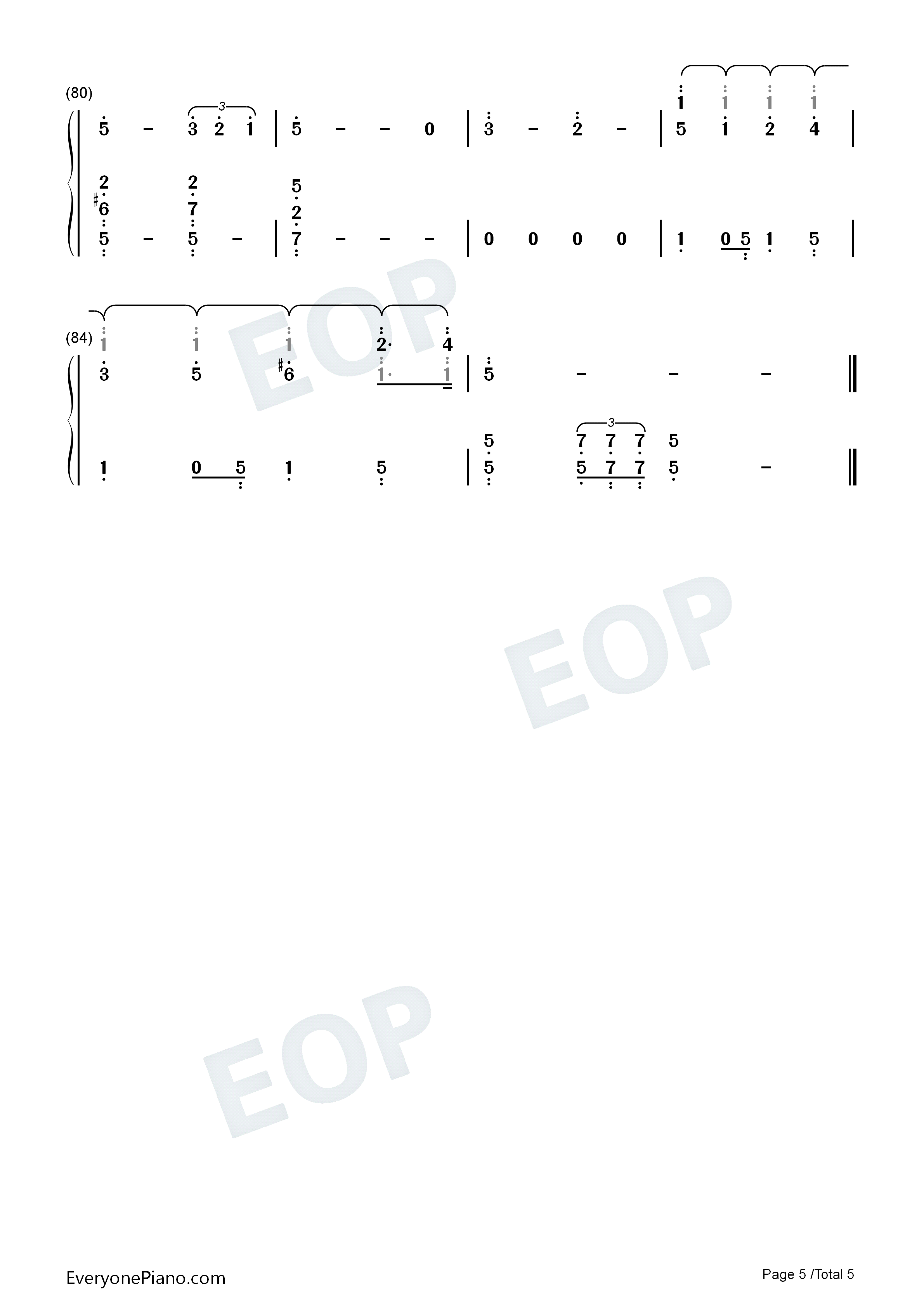 光之心钢琴简谱_常石磊演唱
