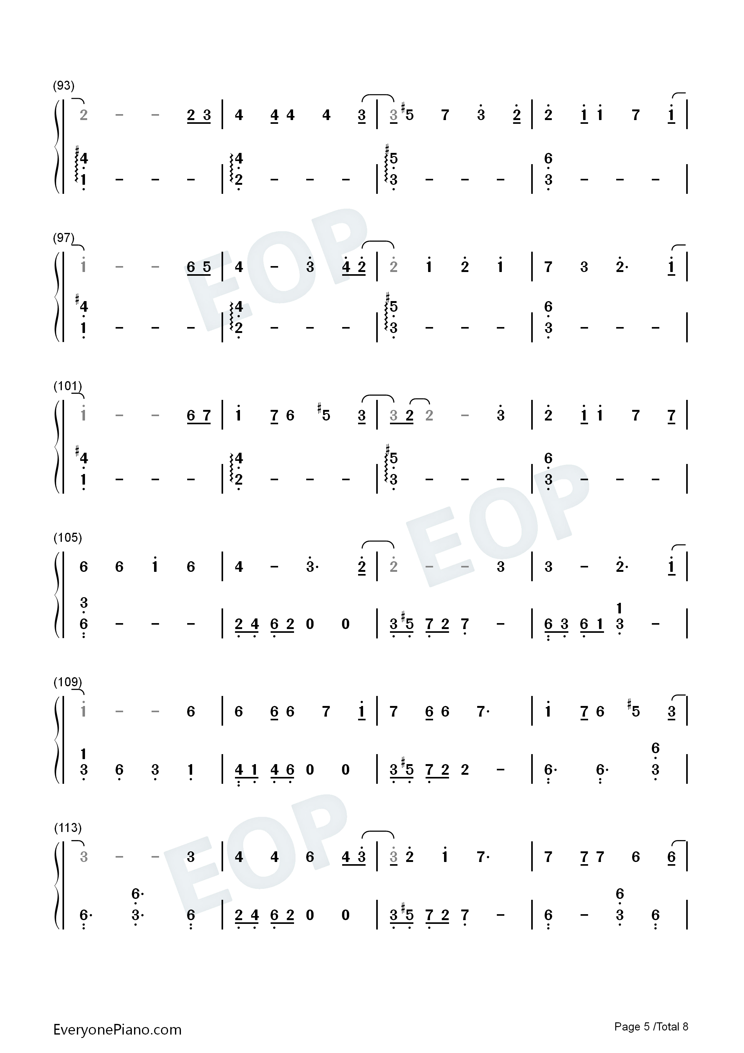 Still_With_You钢琴简谱_田柾国_Jungkook演唱