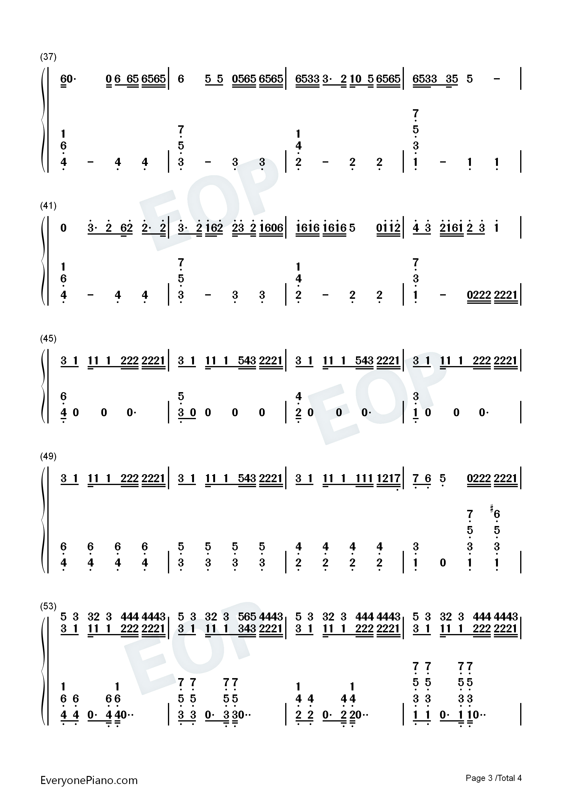 Peaches钢琴简谱_Justin_Bieber_Daniel_Caesar_Giveon演唱