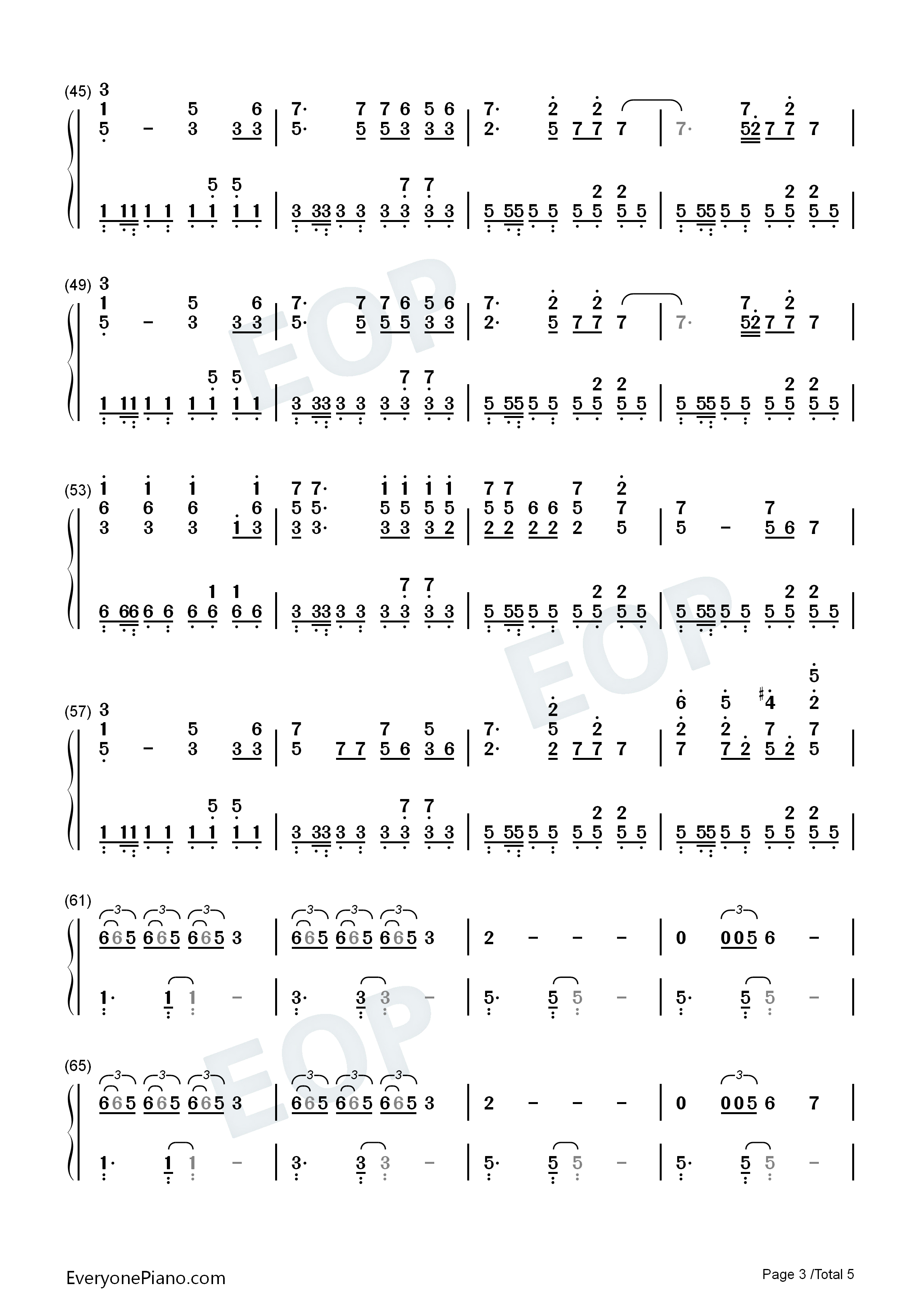 Habits_Stay_High钢琴简谱_Jisoo_Tove_Lo演唱