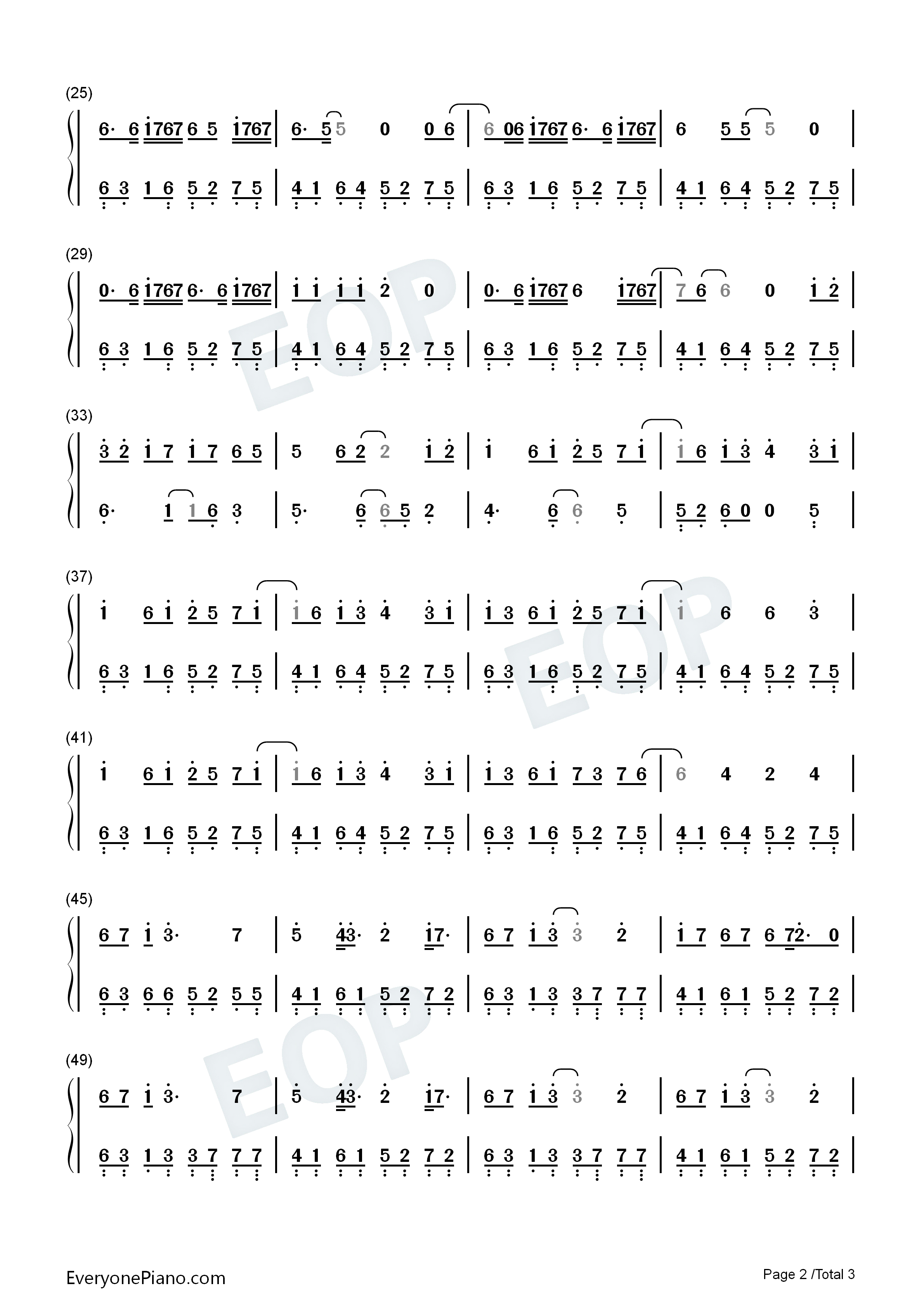 Some_Say钢琴简谱_Felix_Jaehn_Nea演唱