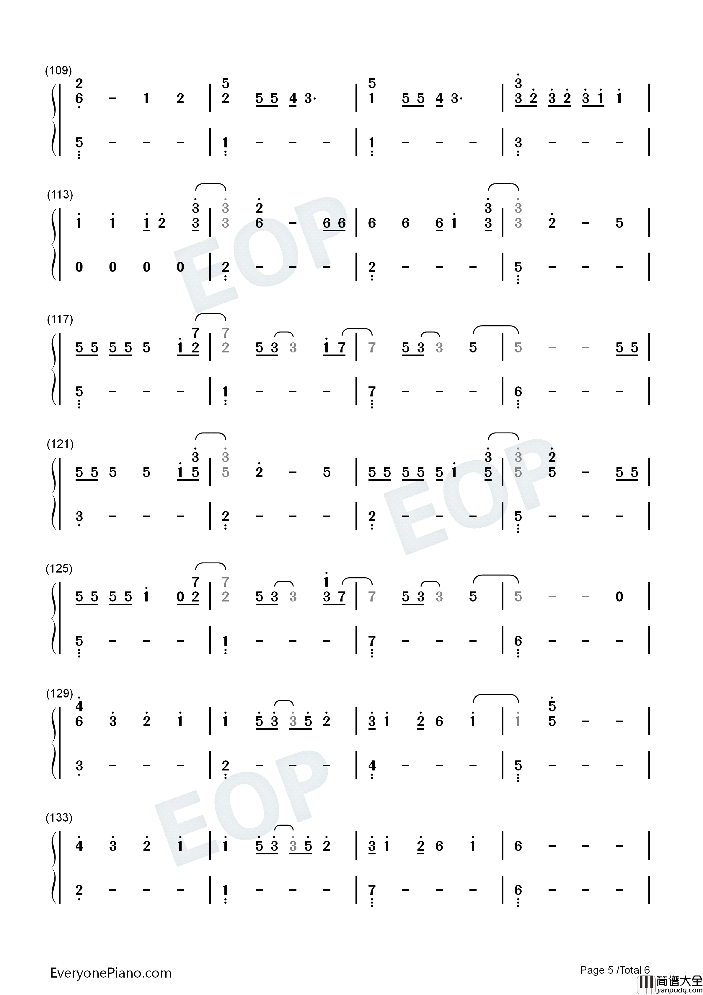 Gone钢琴简谱_Rosé_Blackpink演唱