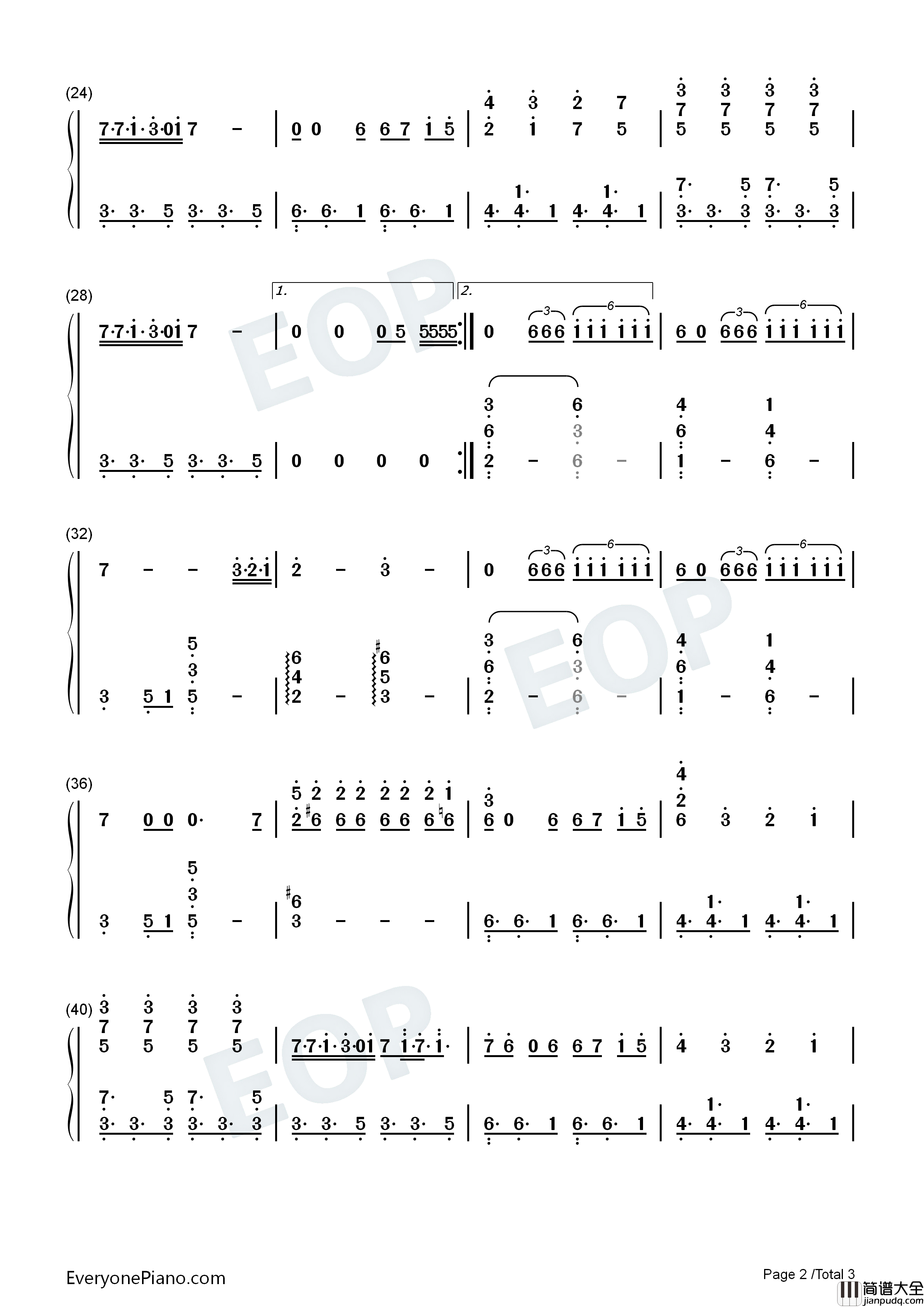 Filter钢琴简谱_防弹少年团_朴智旻演唱