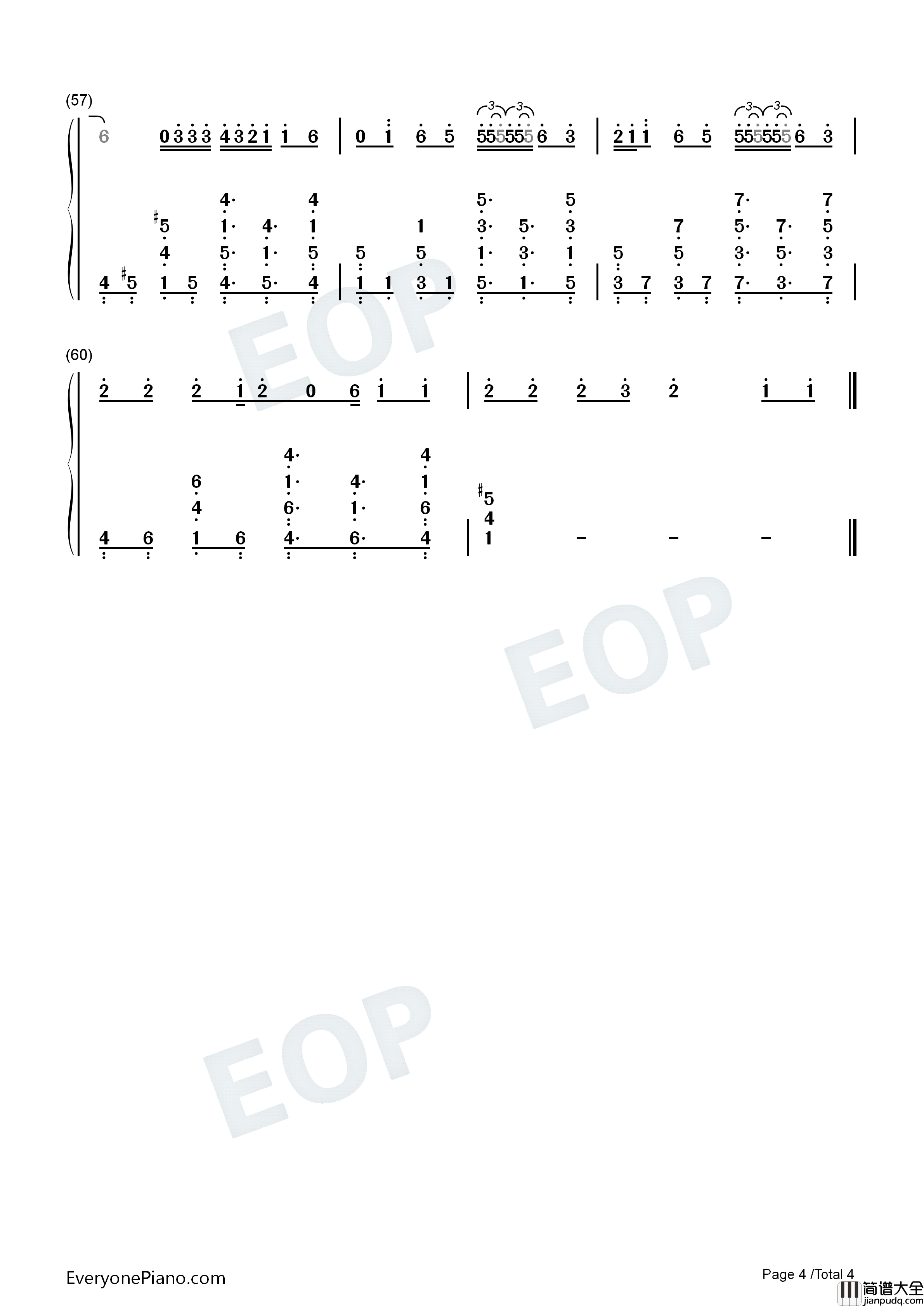 00_00钢琴简谱_防弹少年团演唱