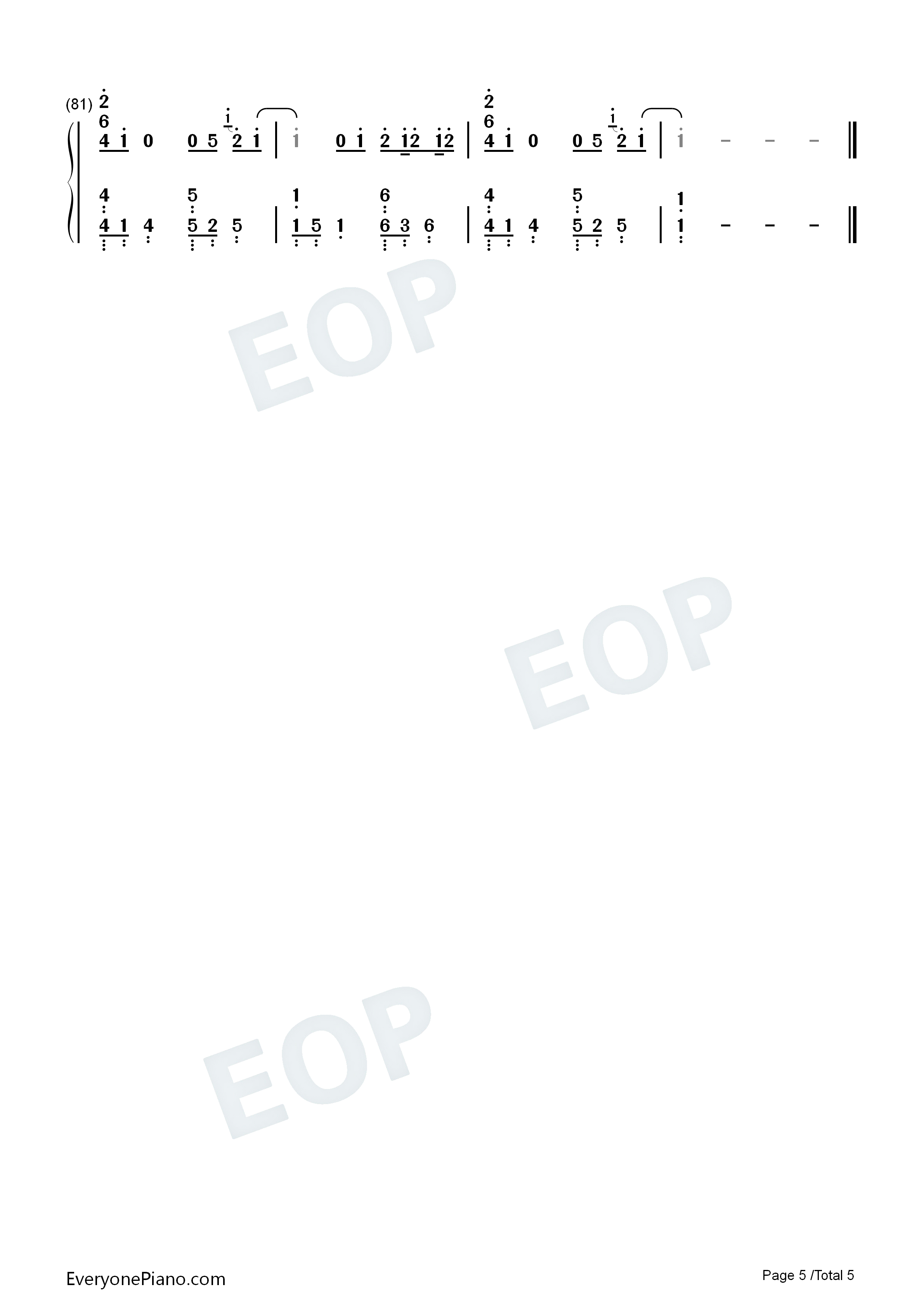 So_Hot_You_Are_Hurting_My_Feelings钢琴简谱_Caroline_Polachek演唱