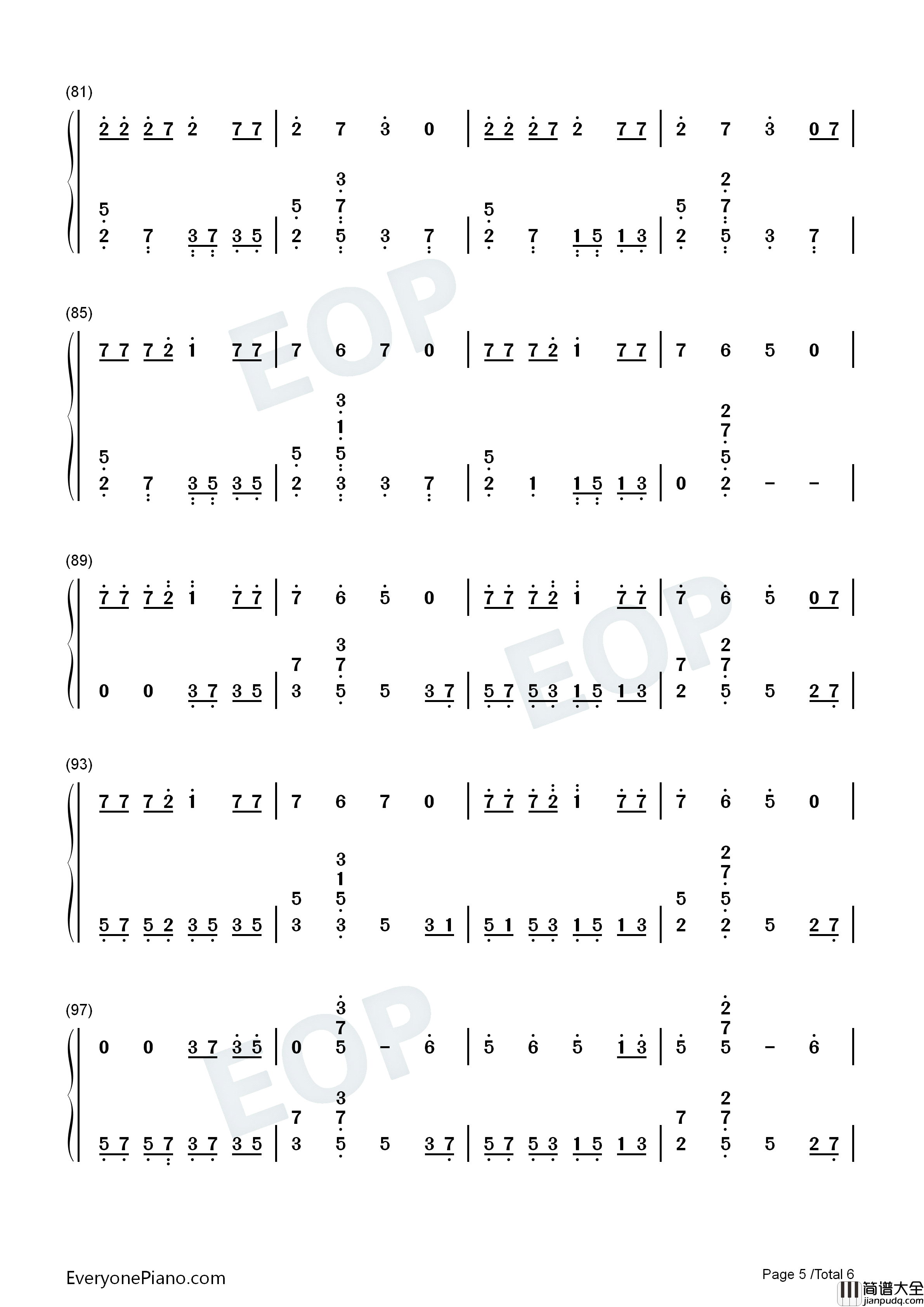 Like_This钢琴简谱_2KBABY_Marshmello演唱