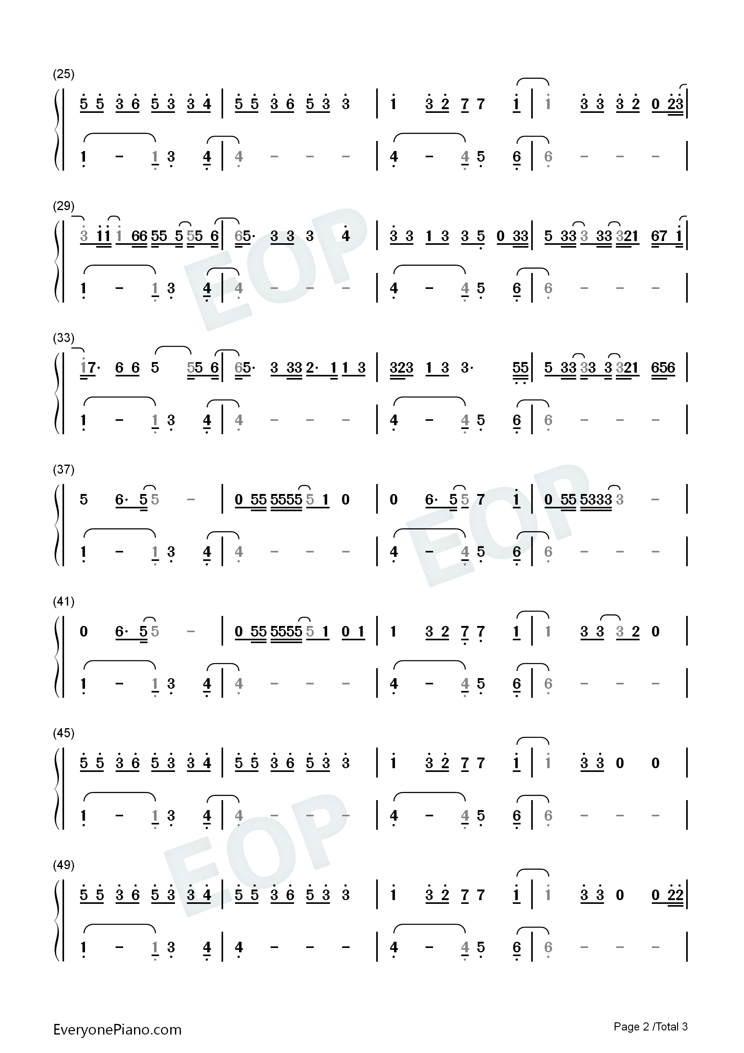 As_I_Am钢琴简谱_Justin_Bieber_Khalid演唱