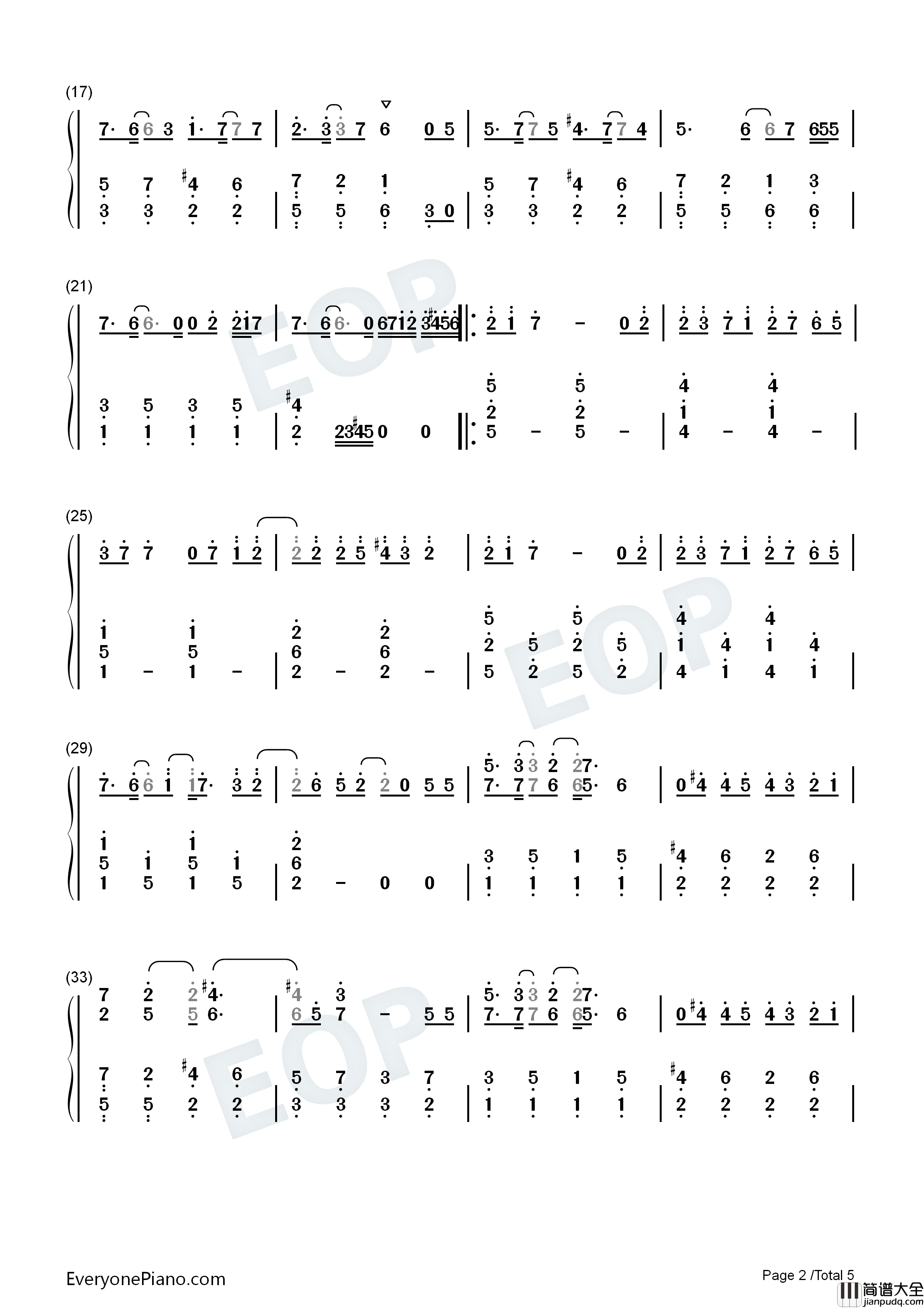 Fancy钢琴简谱_Twice演唱