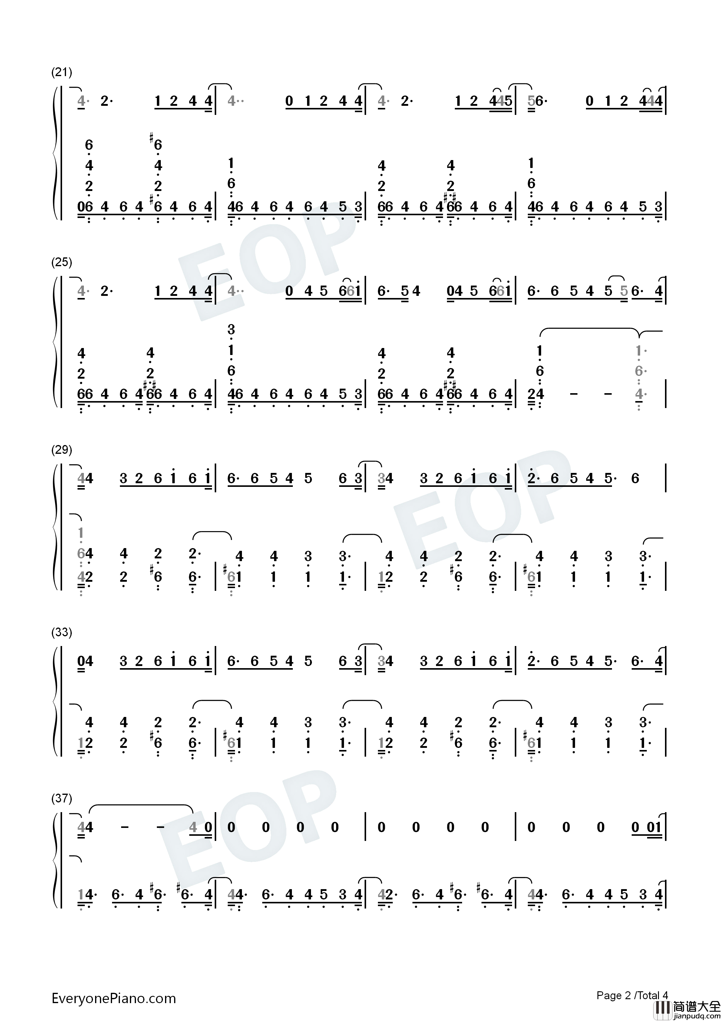 Walk_Thru_Fire钢琴简谱_Vicetone_Meron_Ryan演唱