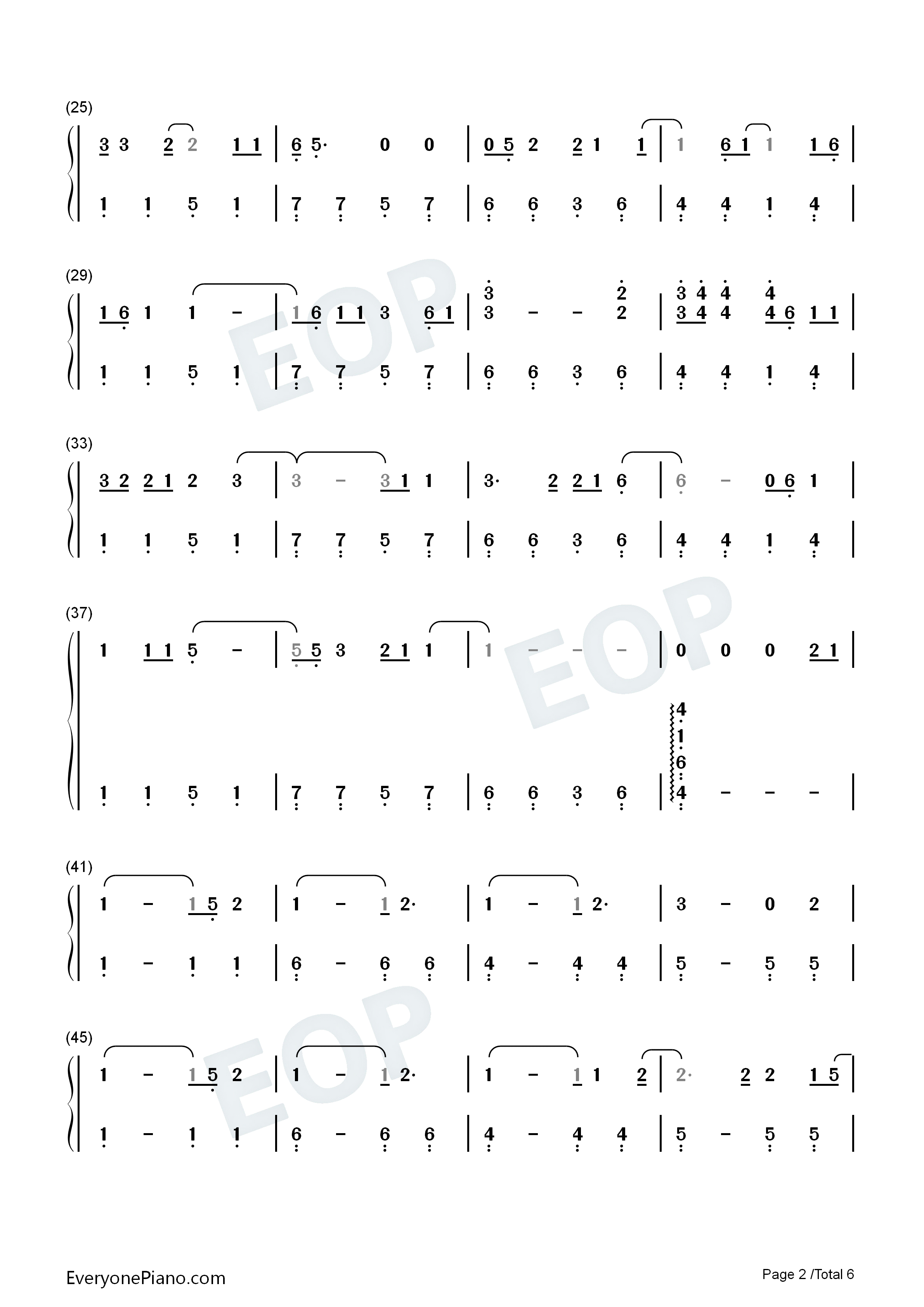 You_All_Over_Me钢琴简谱_Taylor_Swift_Maren_Morris演唱