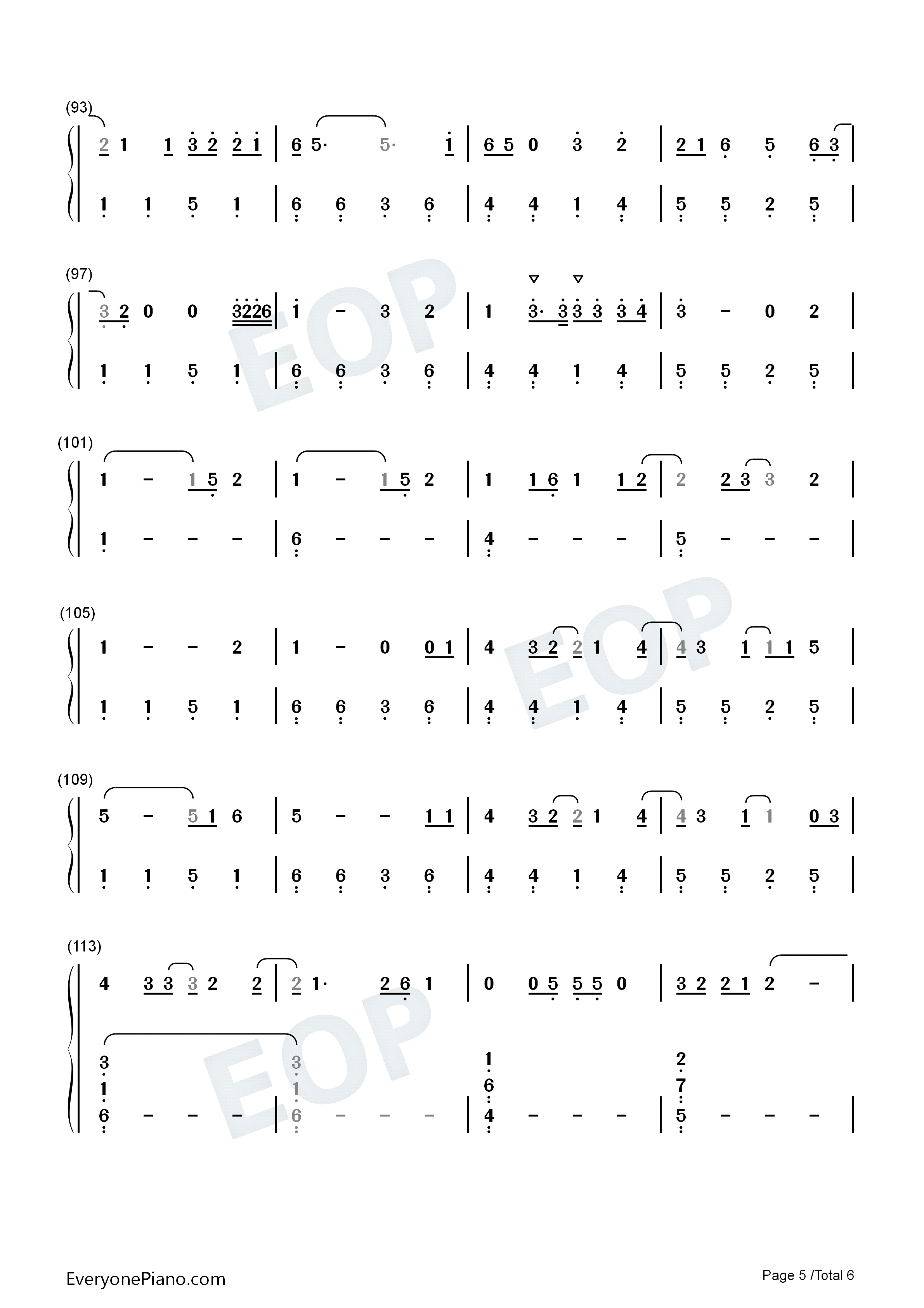 You_All_Over_Me钢琴简谱_Taylor_Swift_Maren_Morris演唱