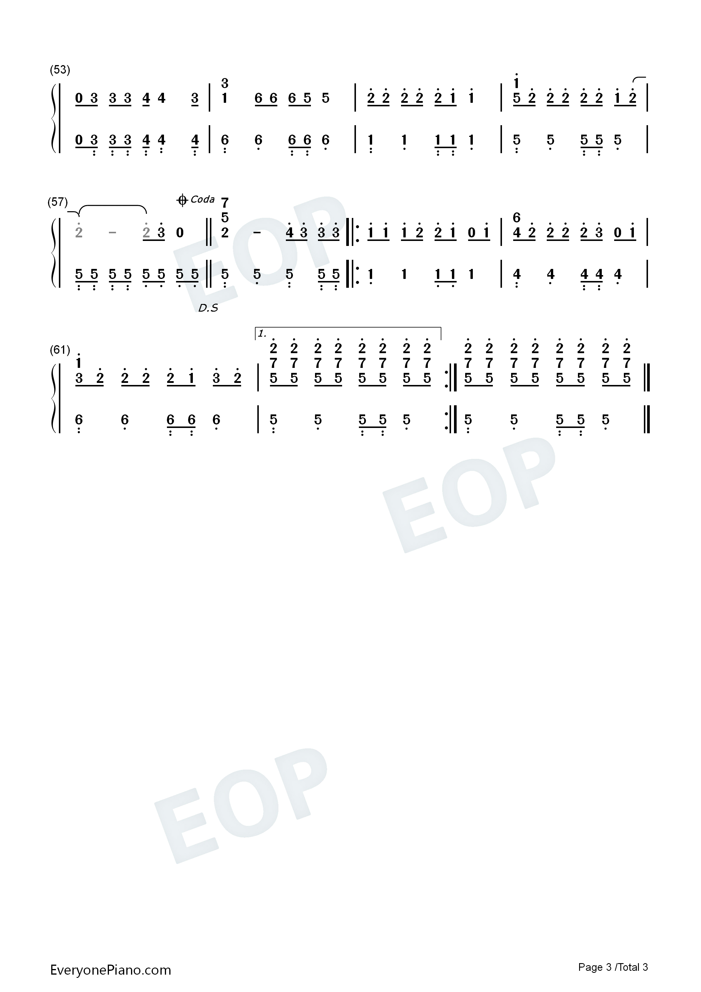 Brave钢琴简谱_Sara_Bareilles演唱