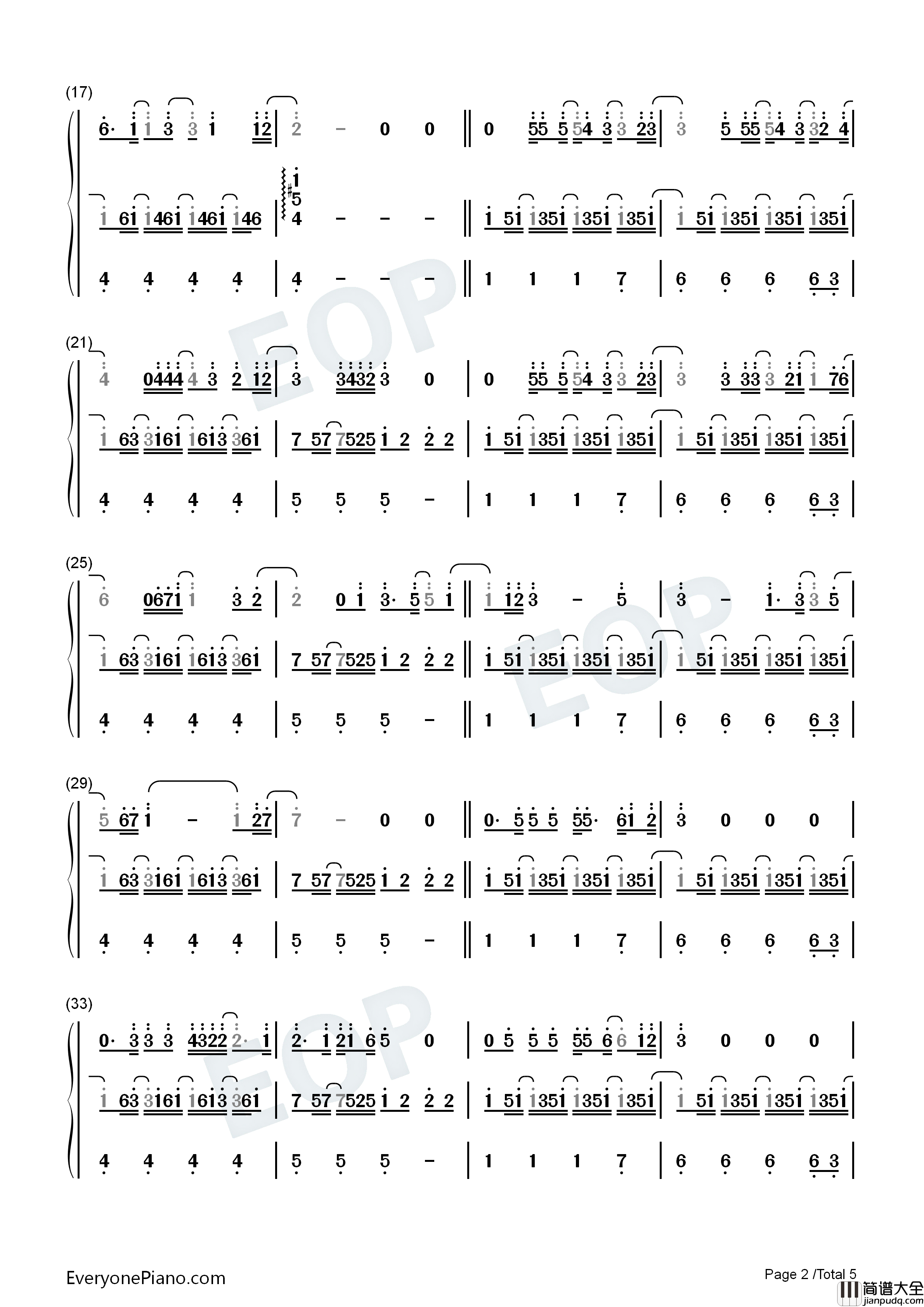 Grow_as_We_Go钢琴简谱_Ben_Platt演唱