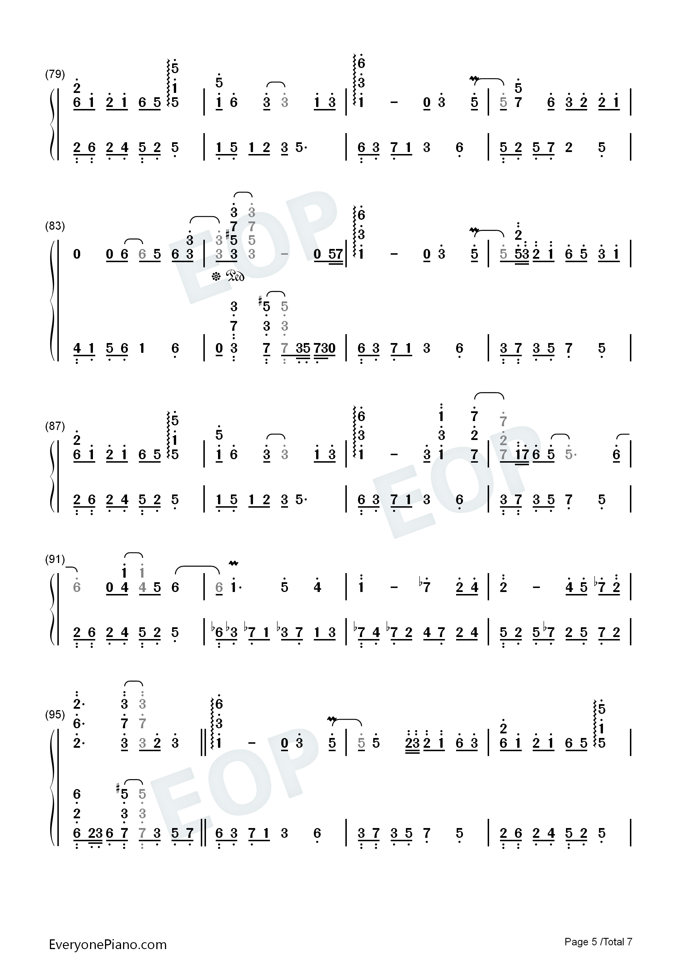 月光钢琴简谱_胡彦斌演唱