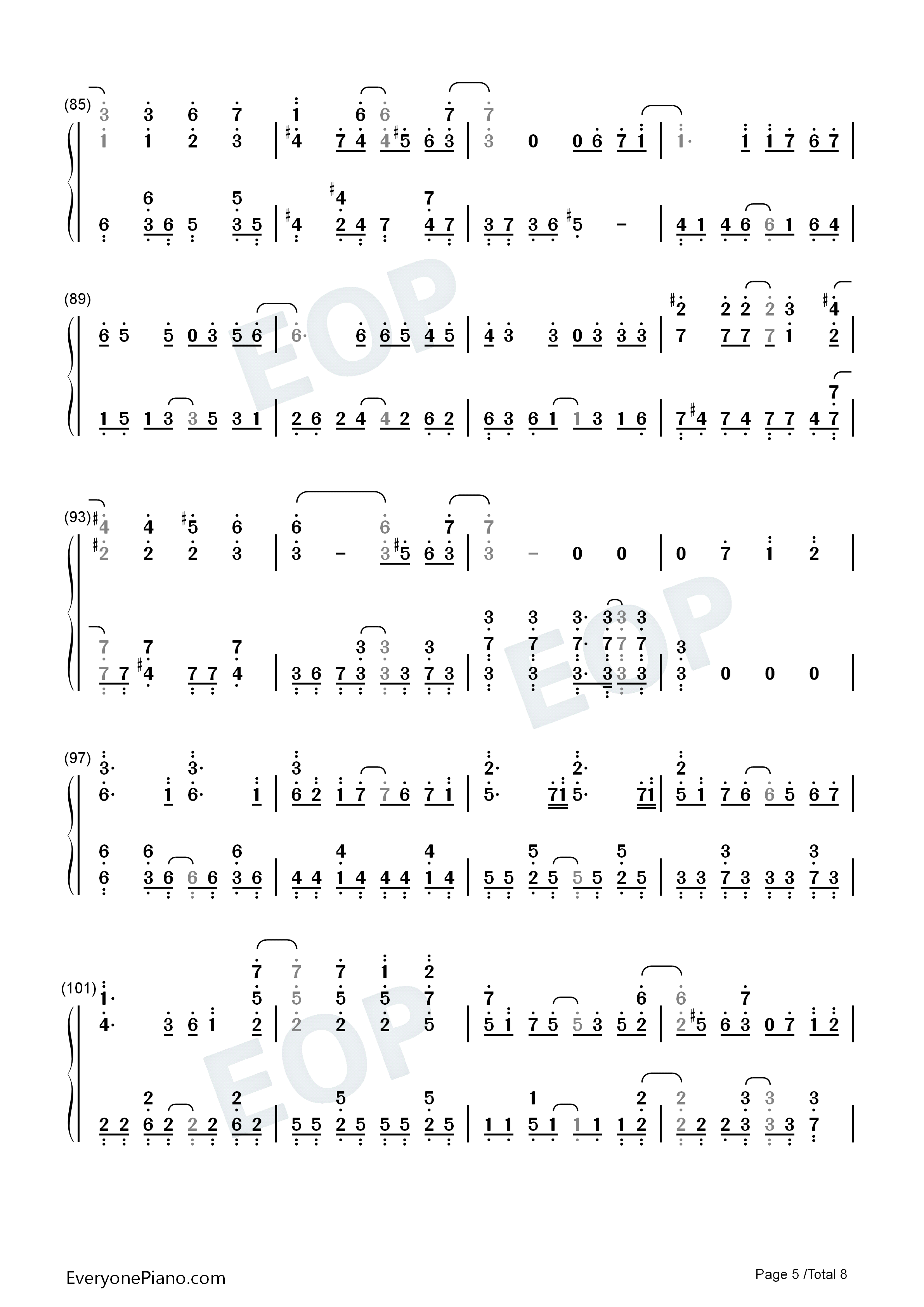 僕らの戦場钢琴简谱_Walküre演唱