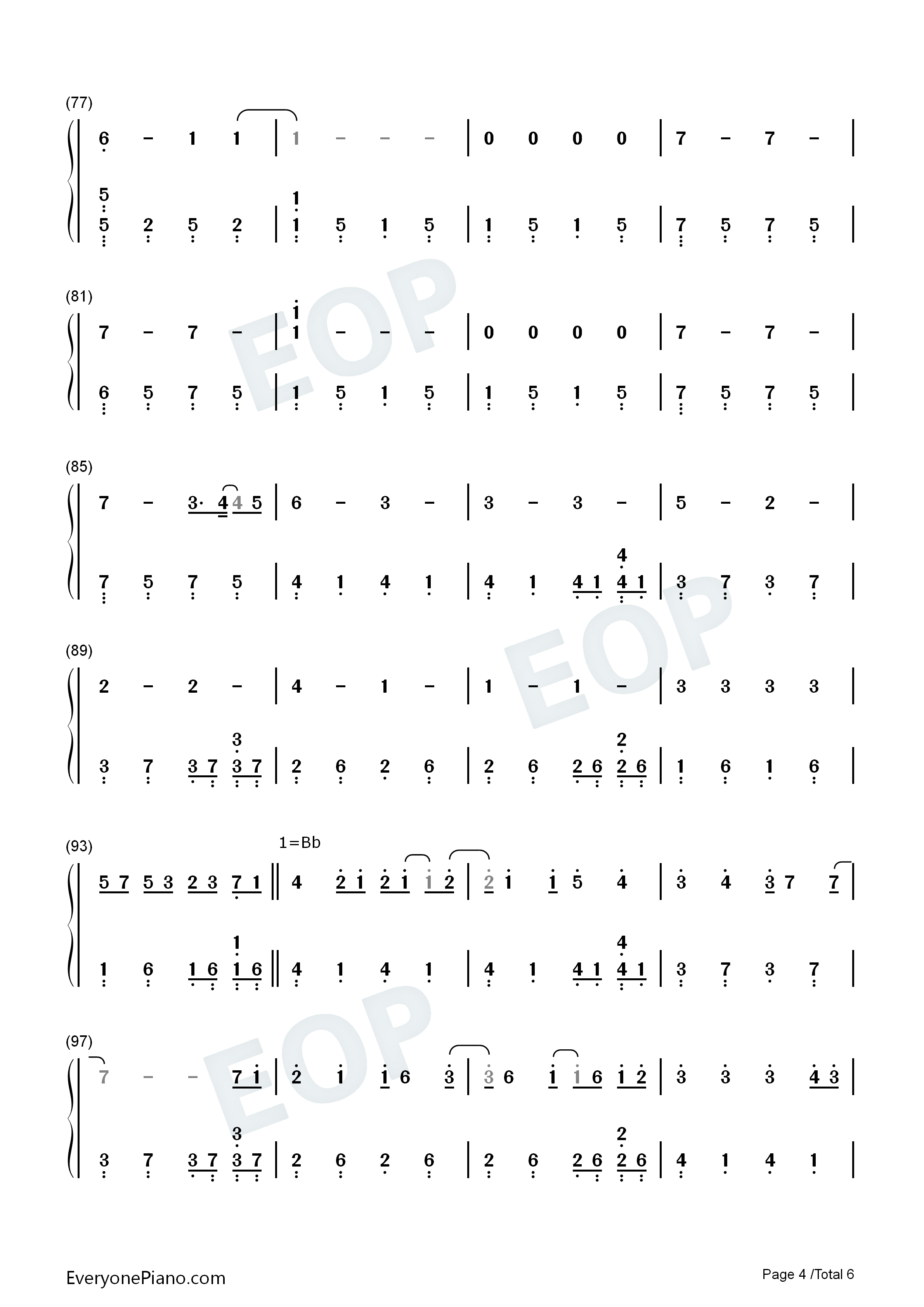 够钟钢琴简谱_周柏豪演唱
