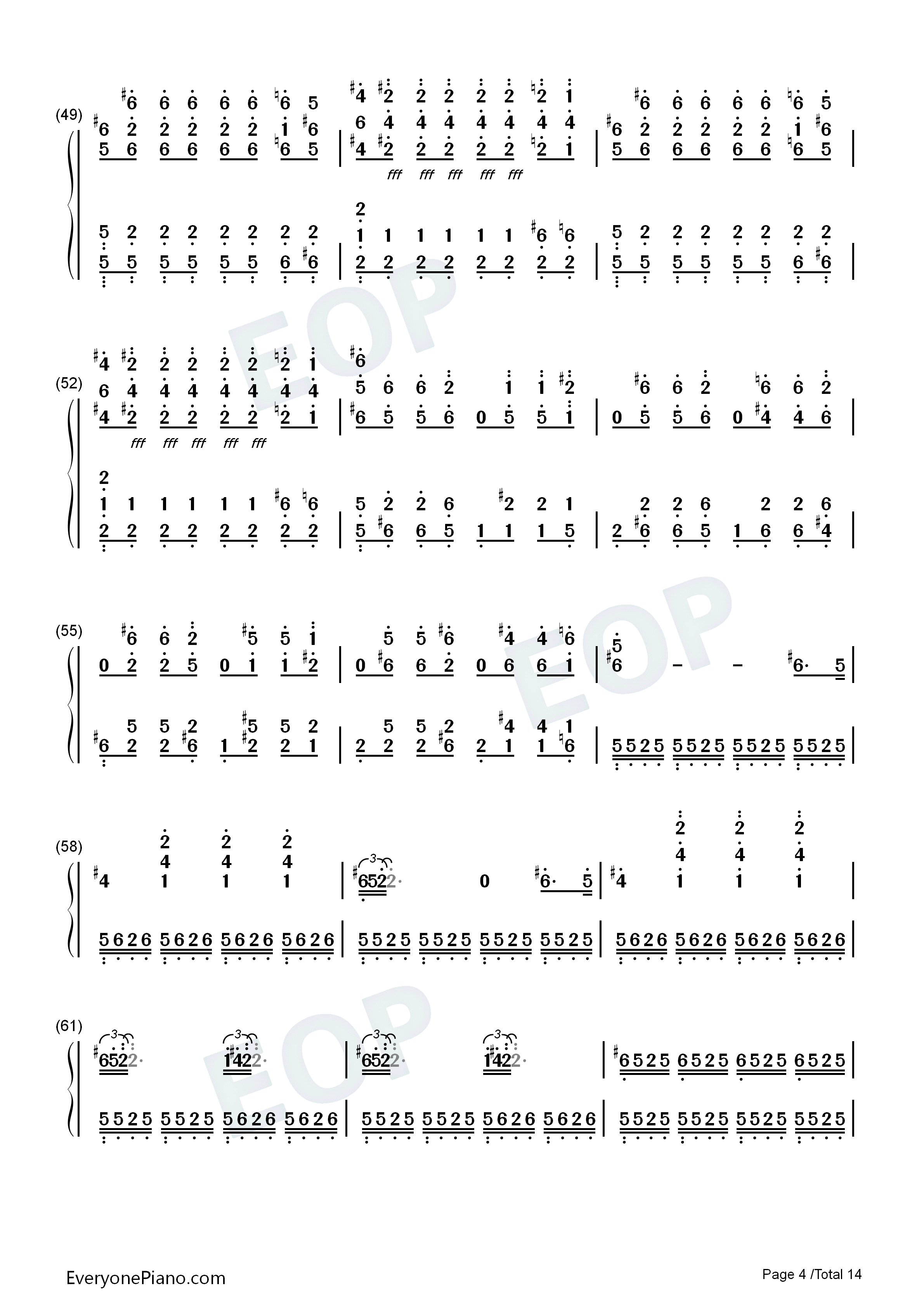 月光奏鸣曲第三乐章钢琴简谱_贝多芬演唱