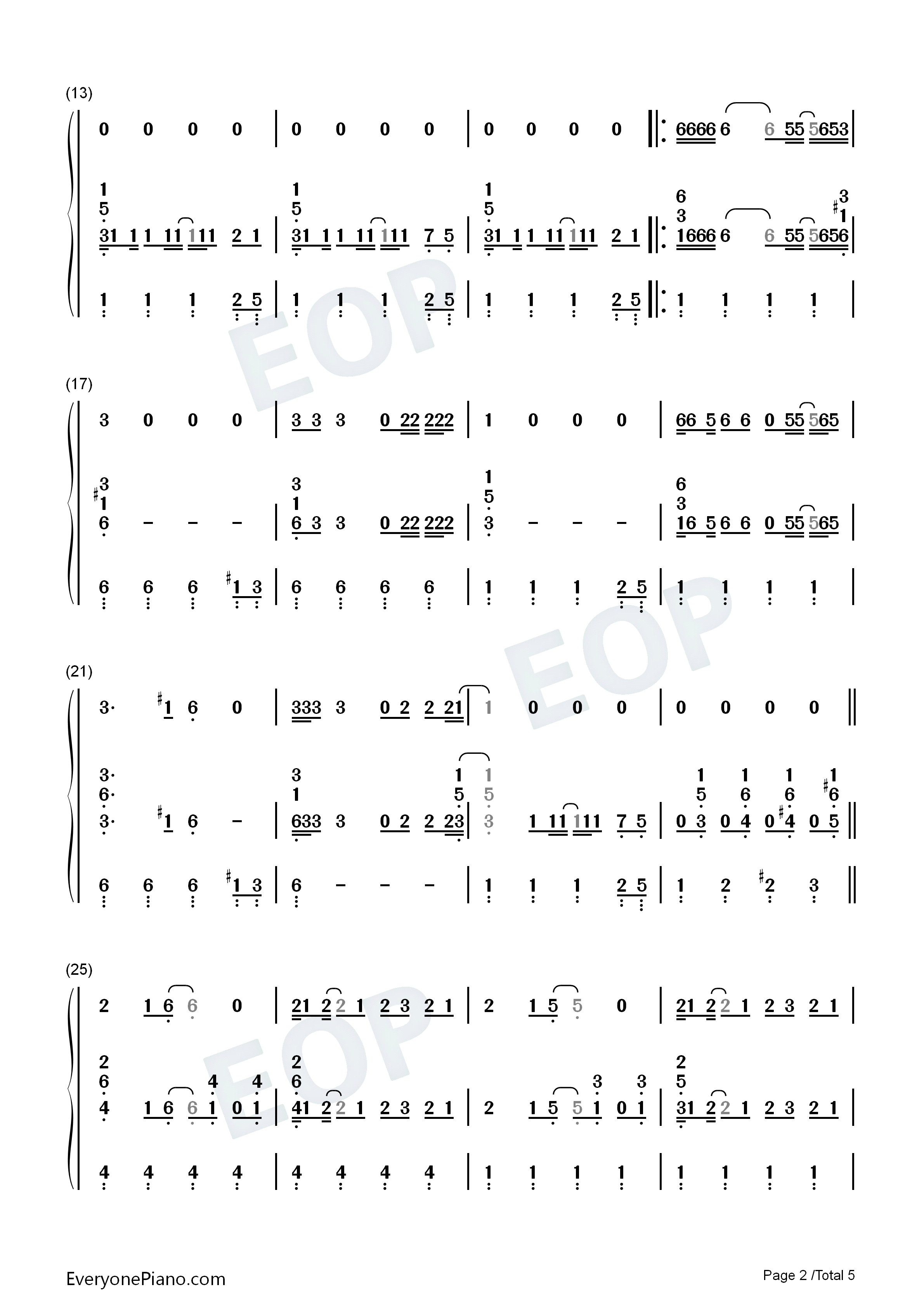 Heart_of_Glass钢琴简谱_Miley_Cyrus_Blondie演唱