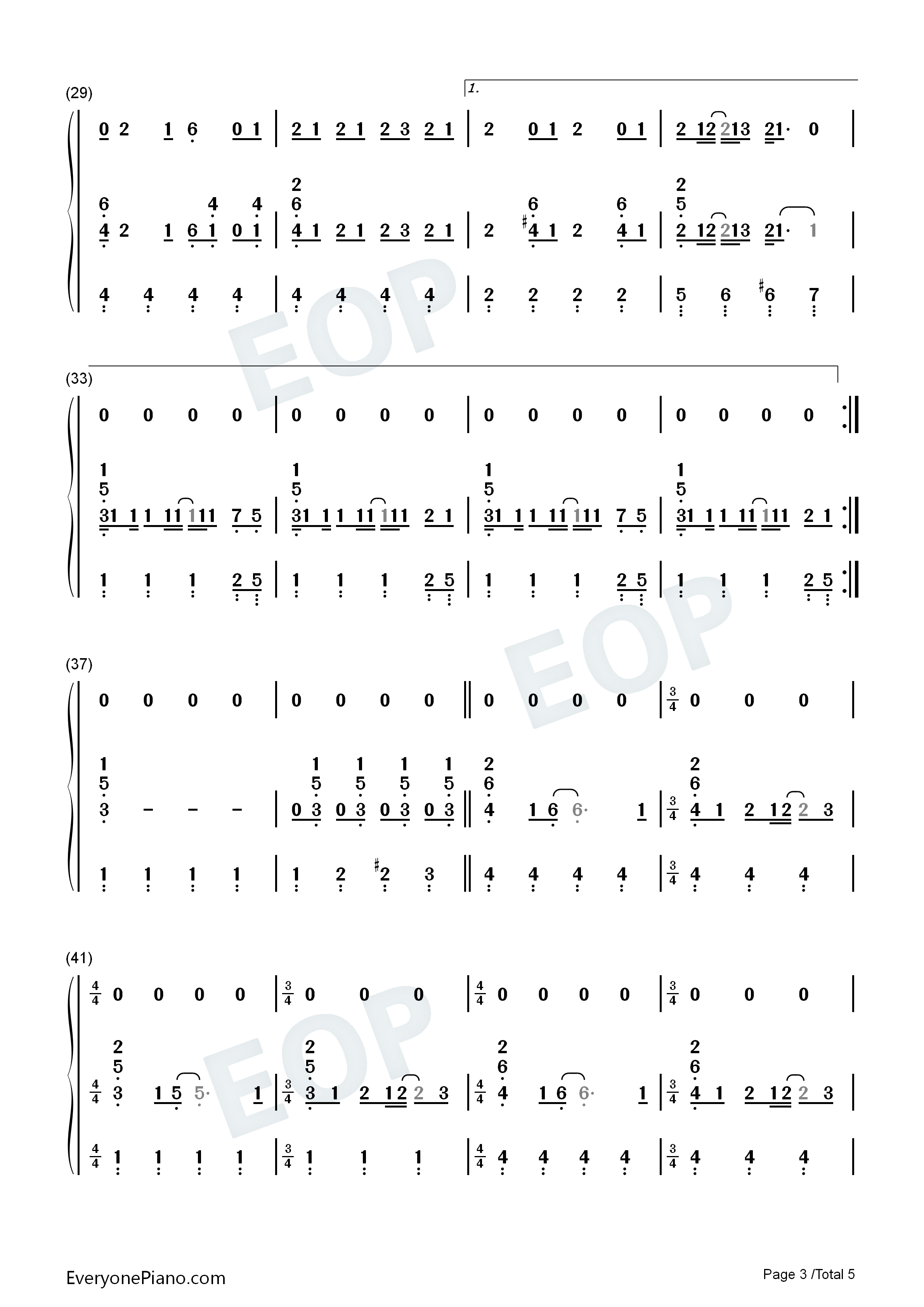 Heart_of_Glass钢琴简谱_Miley_Cyrus_Blondie演唱