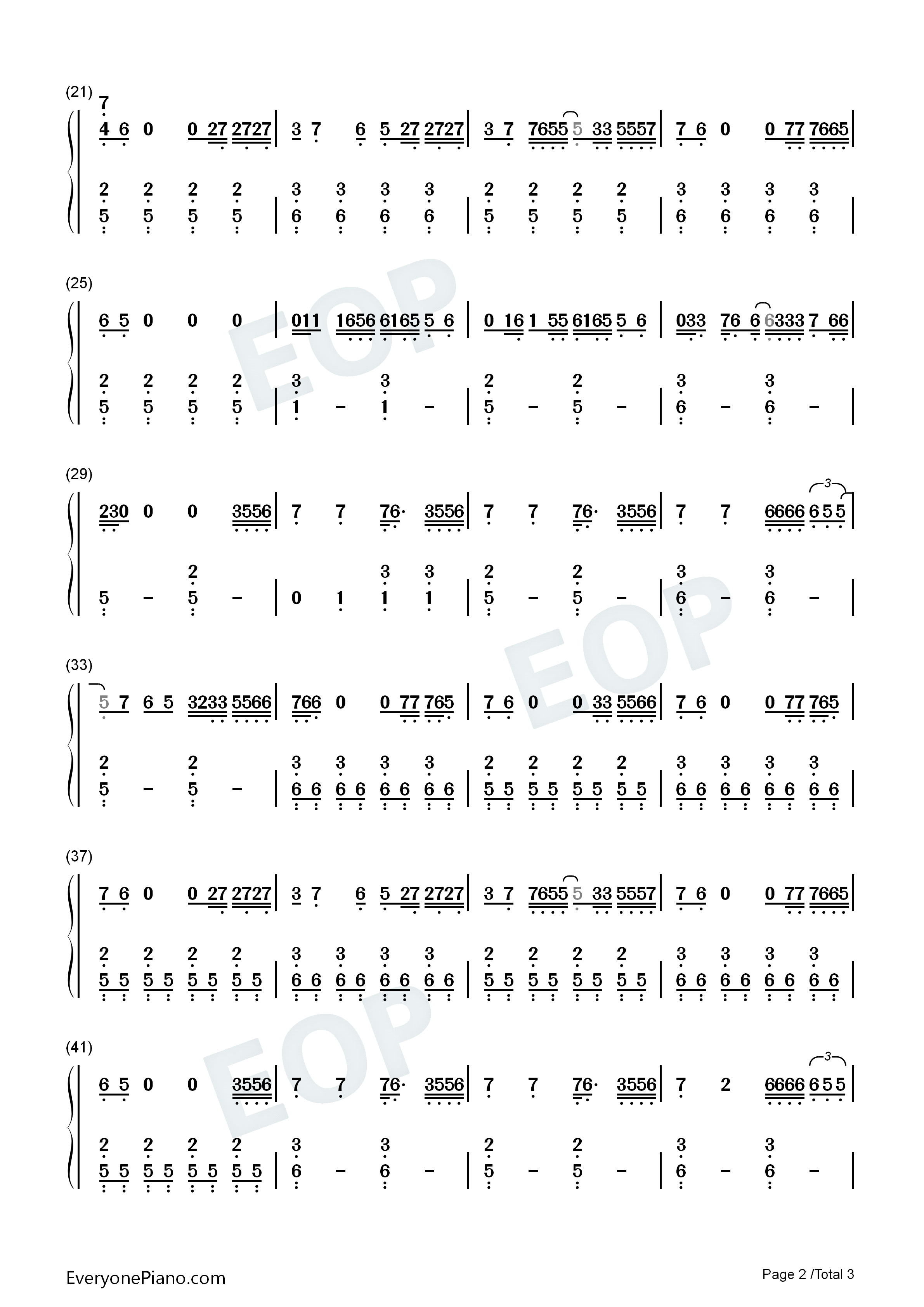 Good_Time钢琴简谱_Niko_Moon演唱