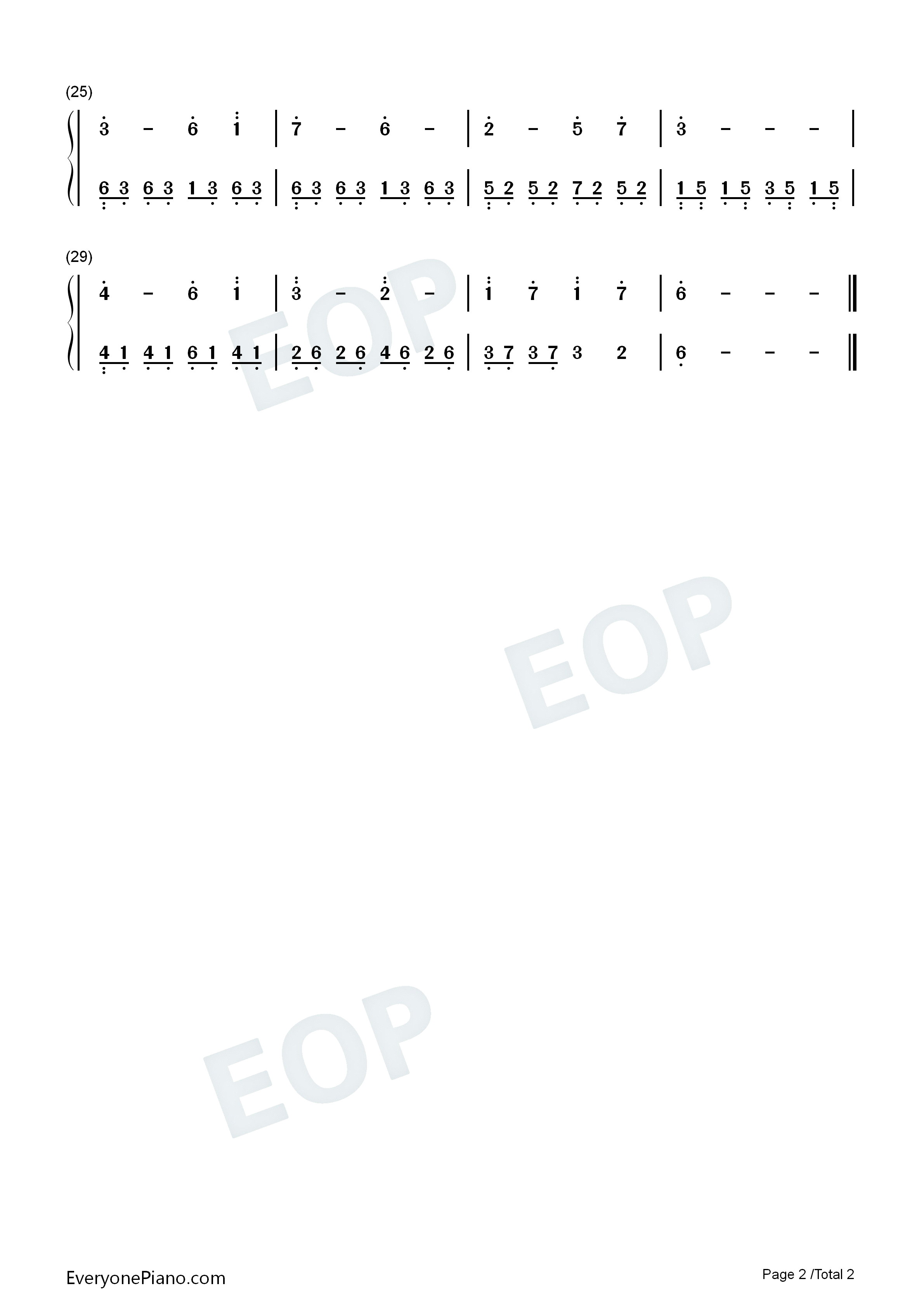 愿钢琴简谱_周深演唱