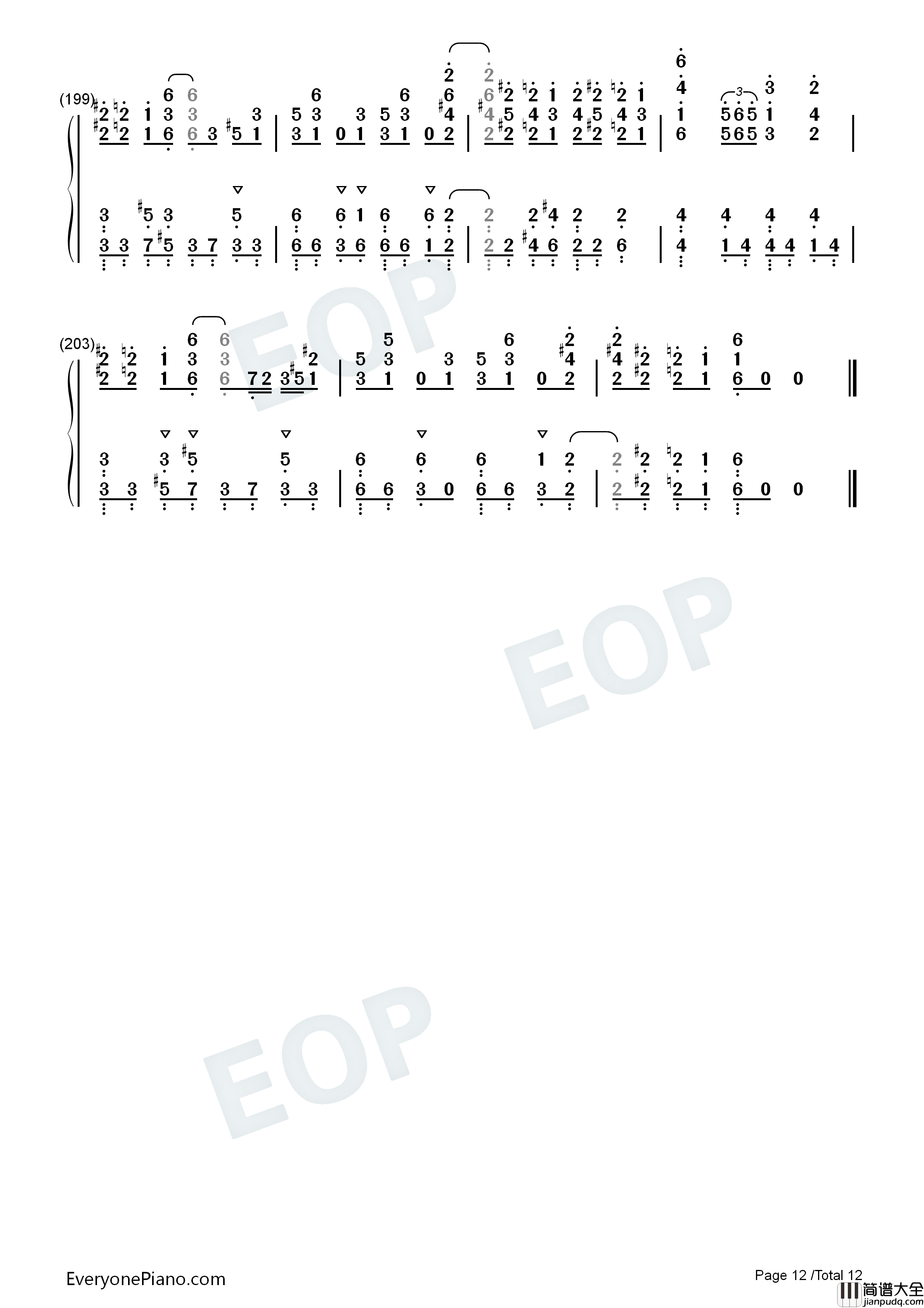 Easy_Love钢琴简谱_上坂堇演唱