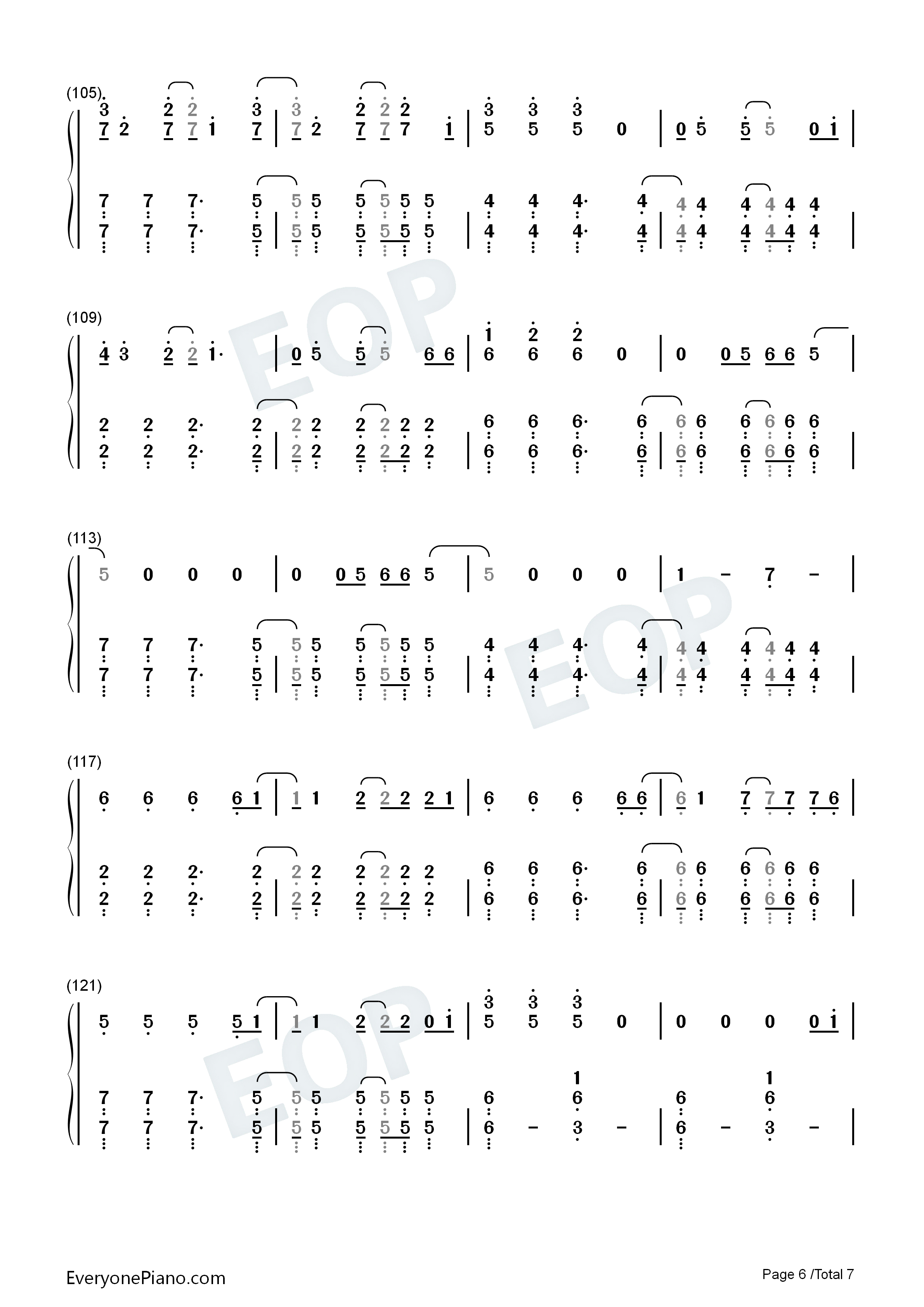 Shy_Away钢琴简谱_Twenty_One_Pilots演唱