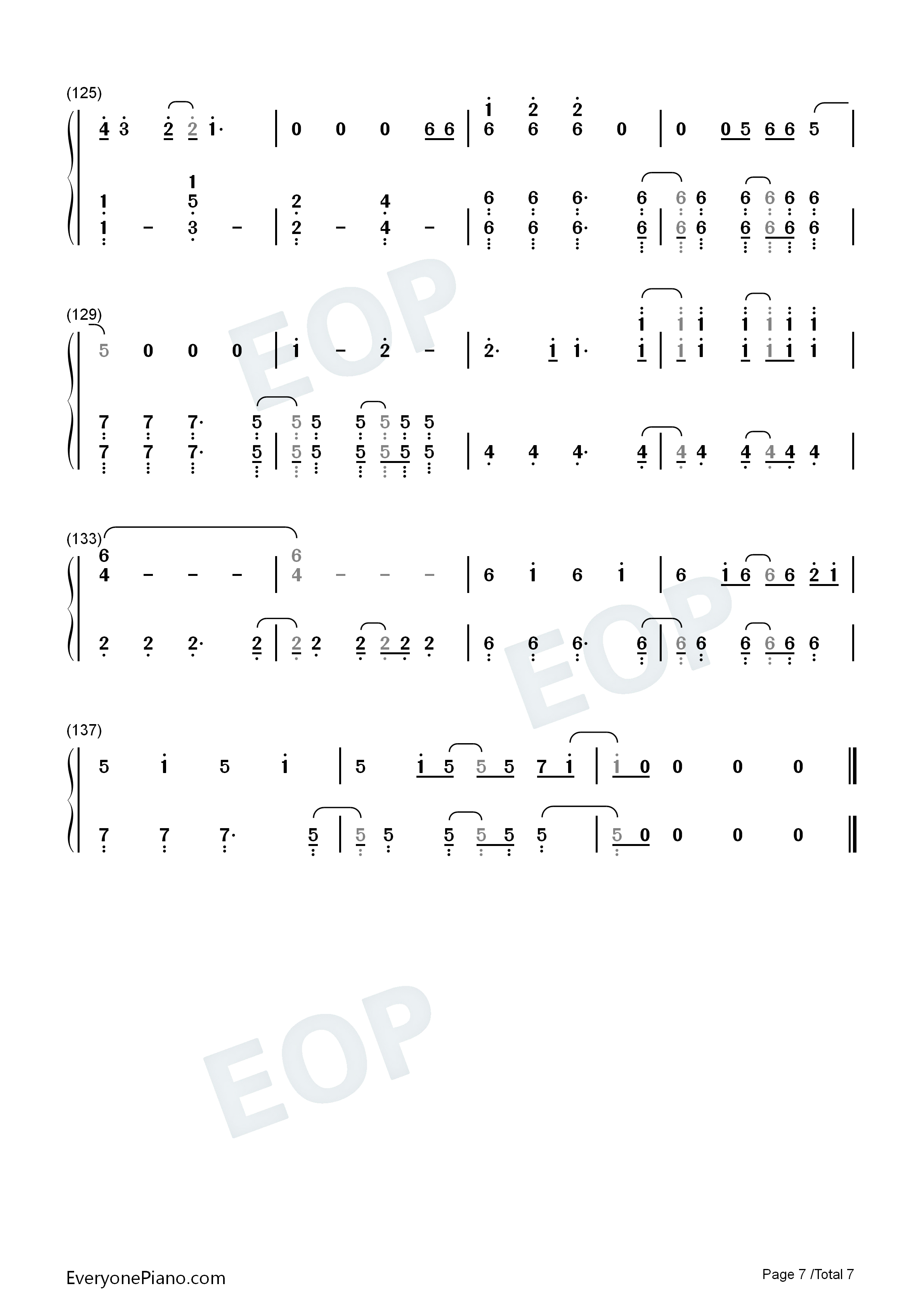 Shy_Away钢琴简谱_Twenty_One_Pilots演唱