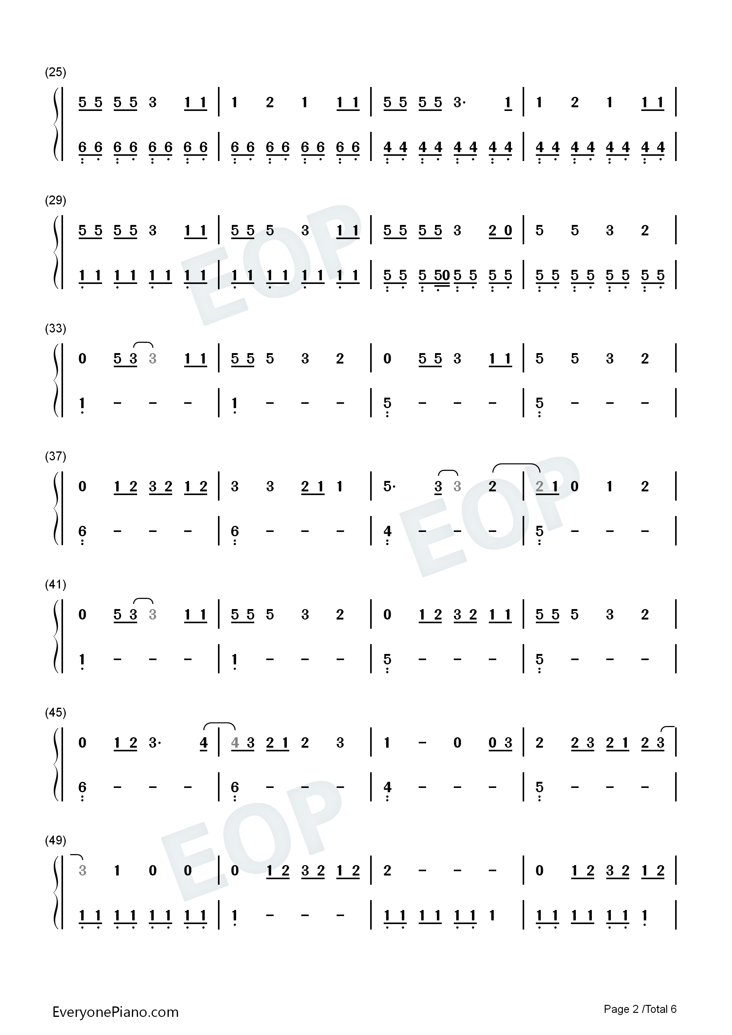 Mr_Perfectly_Fine钢琴简谱_Taylor_Swift演唱