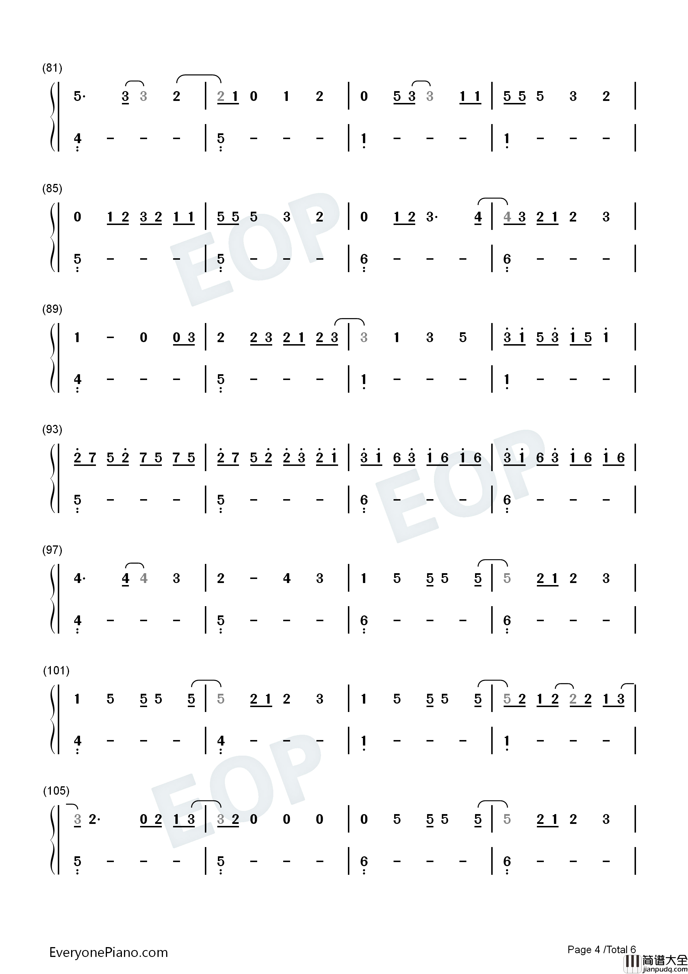 Mr_Perfectly_Fine钢琴简谱_Taylor_Swift演唱