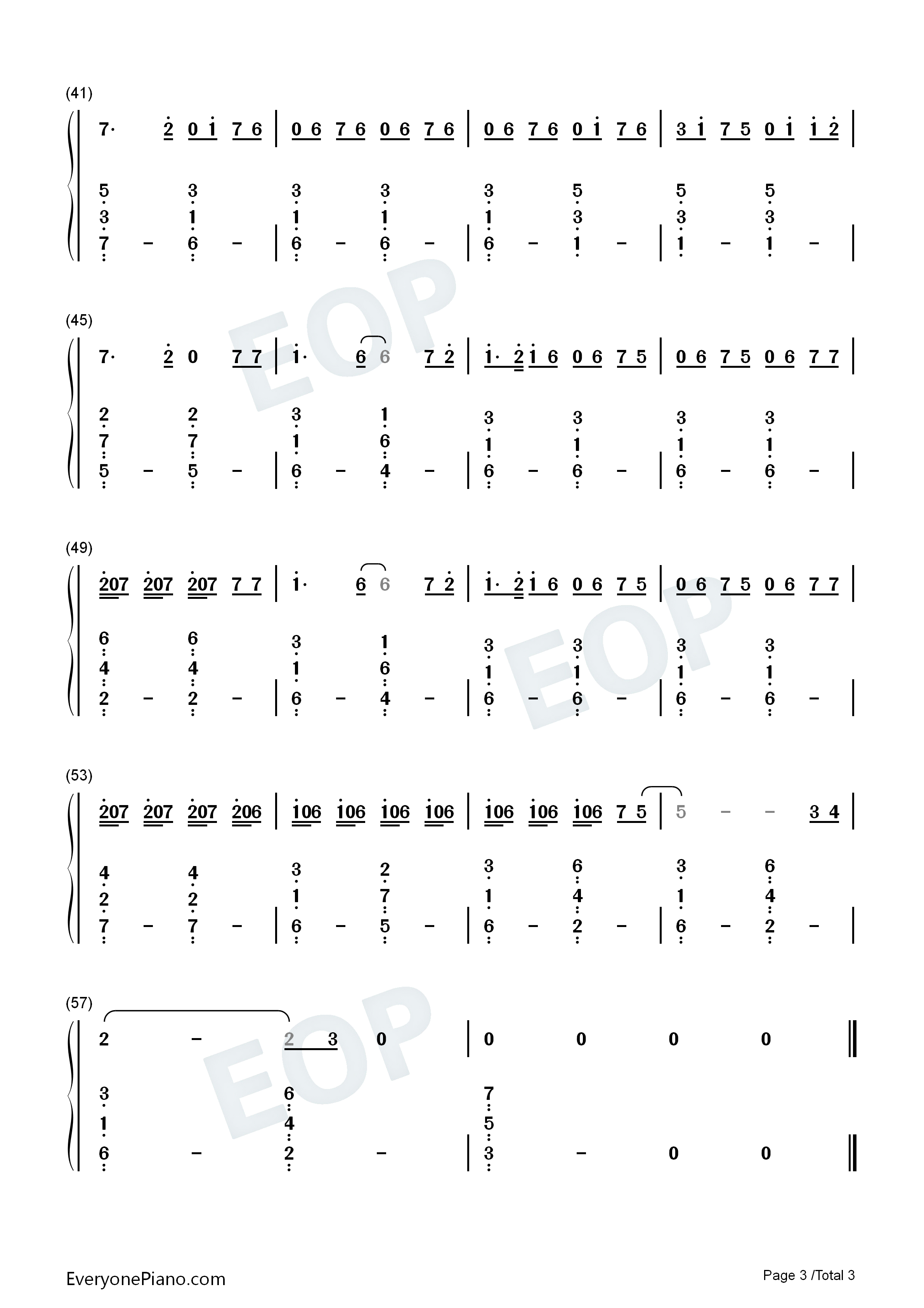 Zombie钢琴简谱_The_Cranberries_Miley_Cyrus演唱