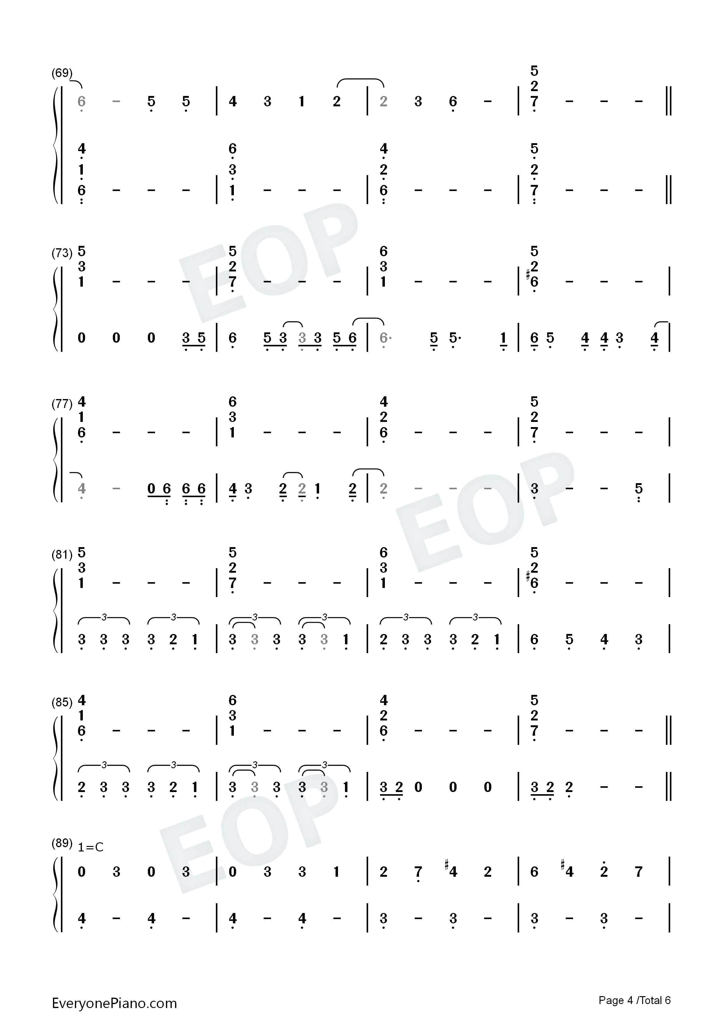 Look_Up_At_The_Stars钢琴简谱_Shawn_Mendes演唱