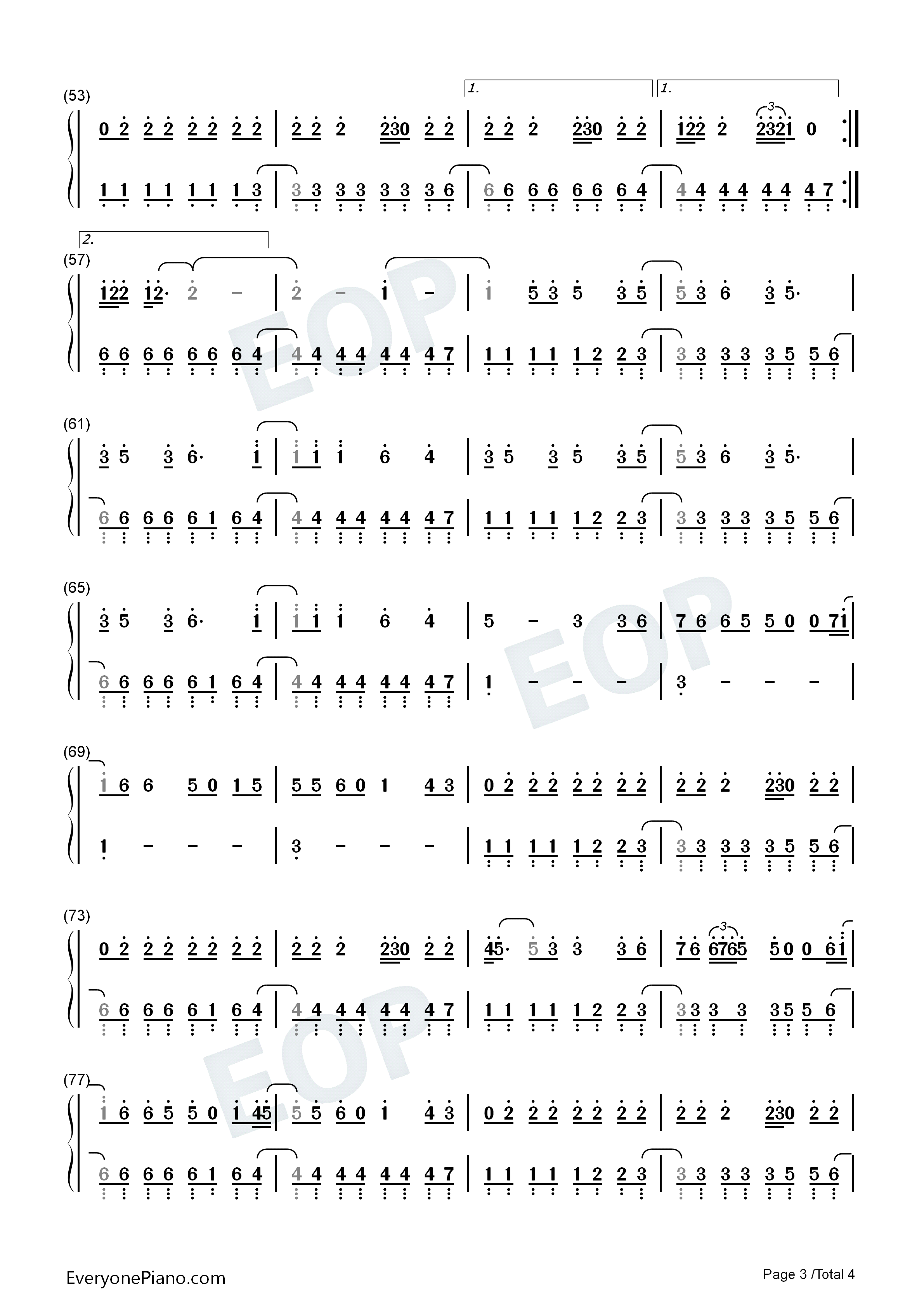 Chew_On_My_Heart钢琴简谱_James_Bay演唱