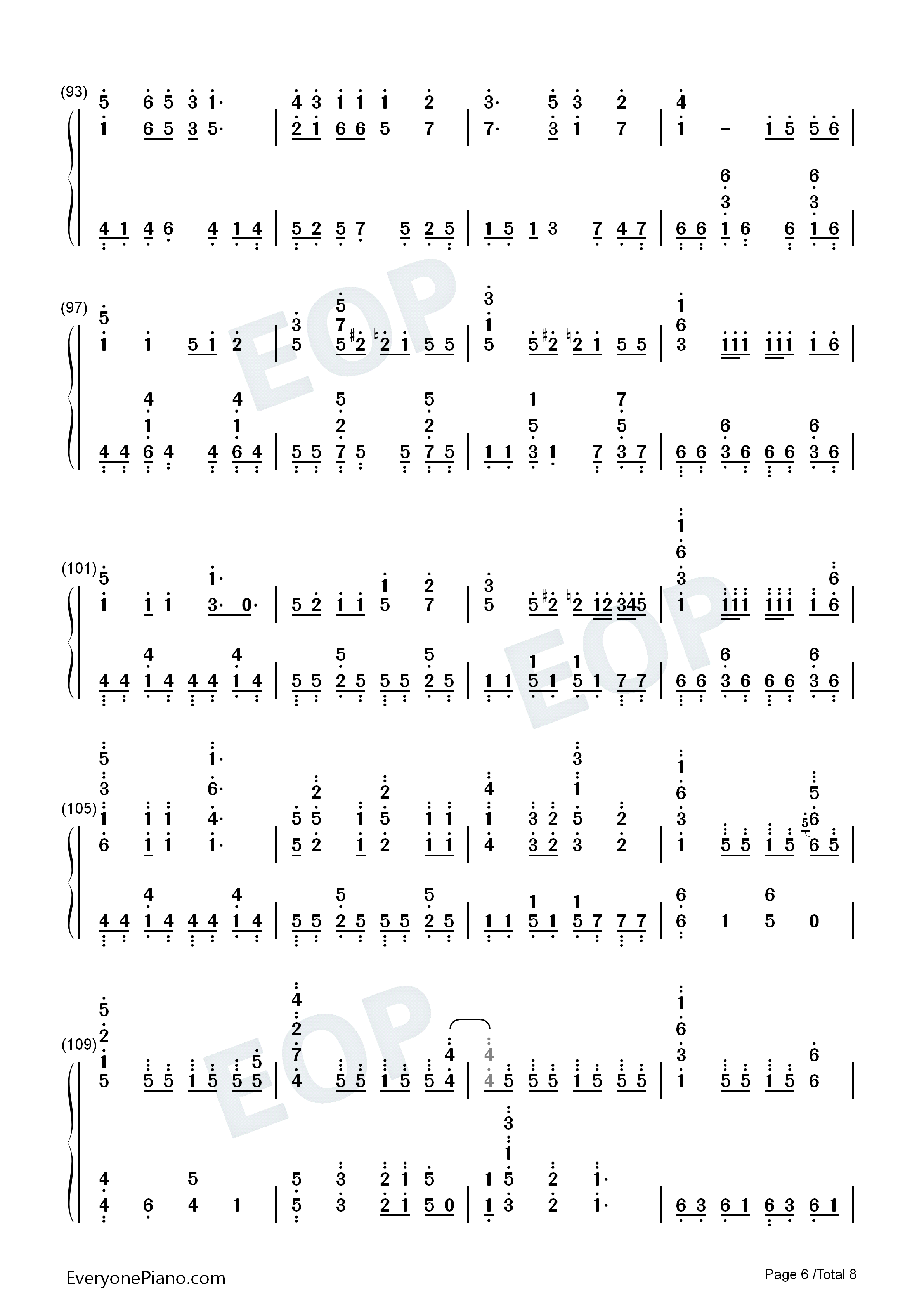 アスノヨゾラ哨戒班钢琴简谱_Orangestar_IA演唱