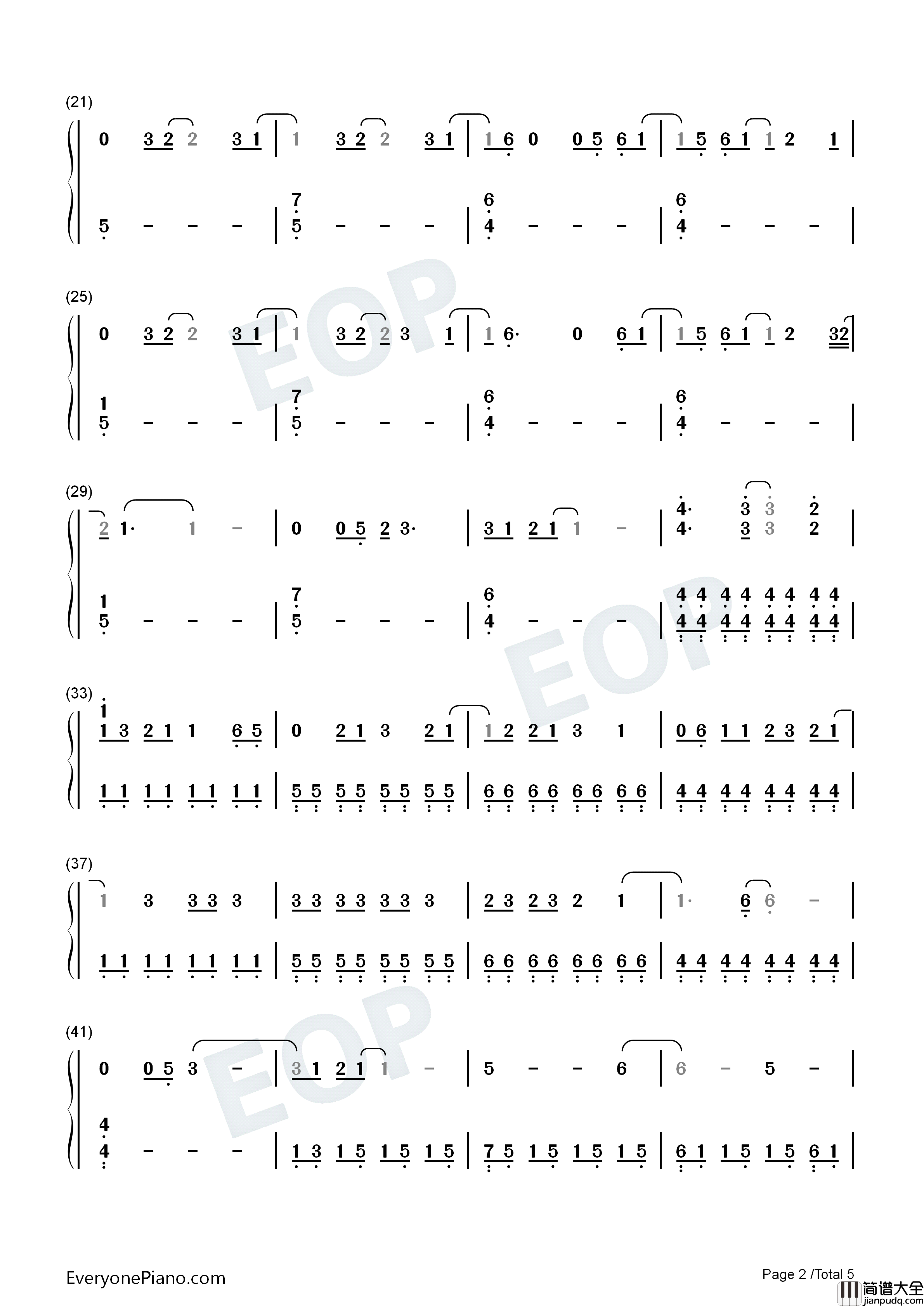 We_Were_Happy钢琴简谱_Taylor_Swift演唱