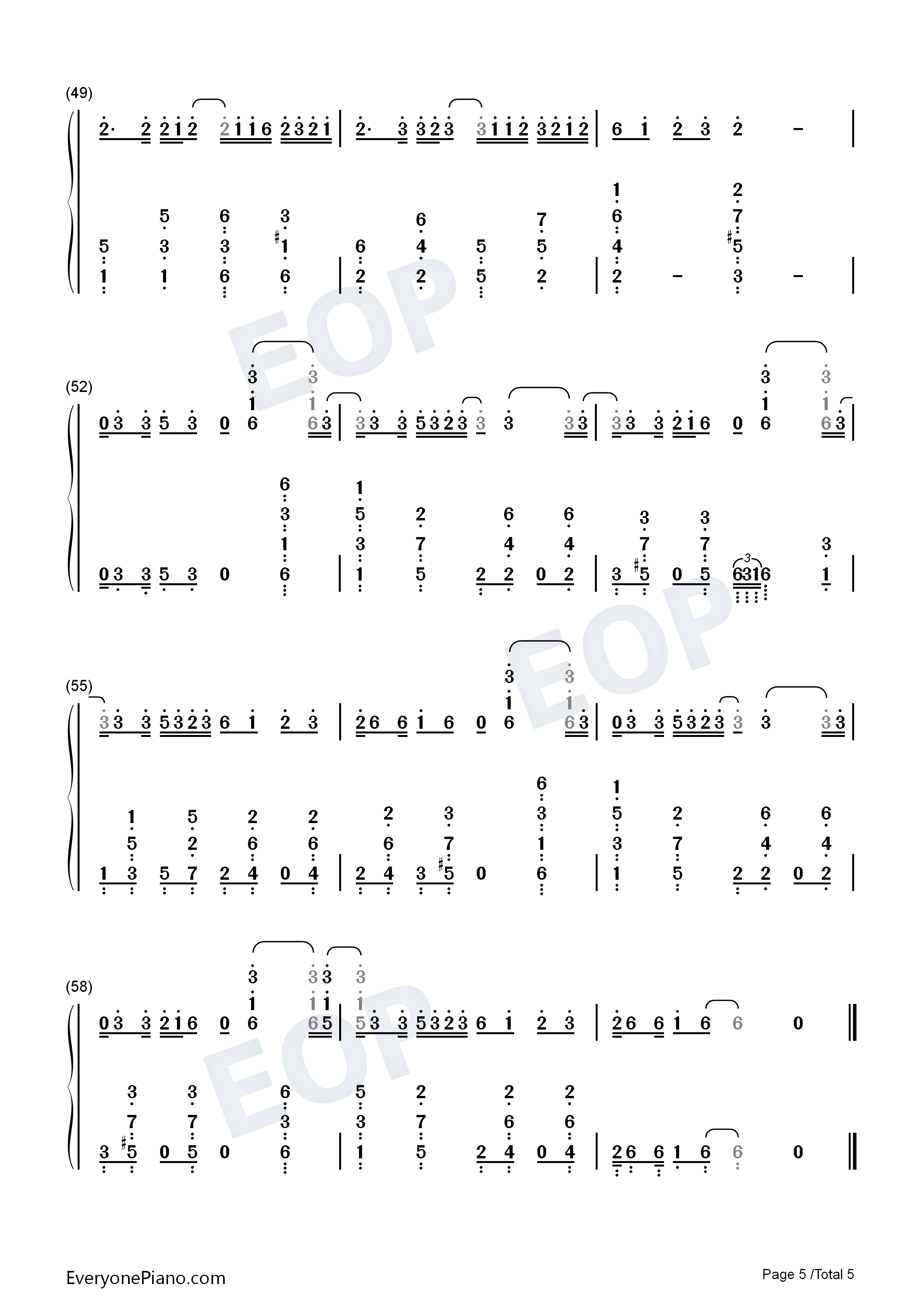 Love_Shot钢琴简谱_EXO演唱