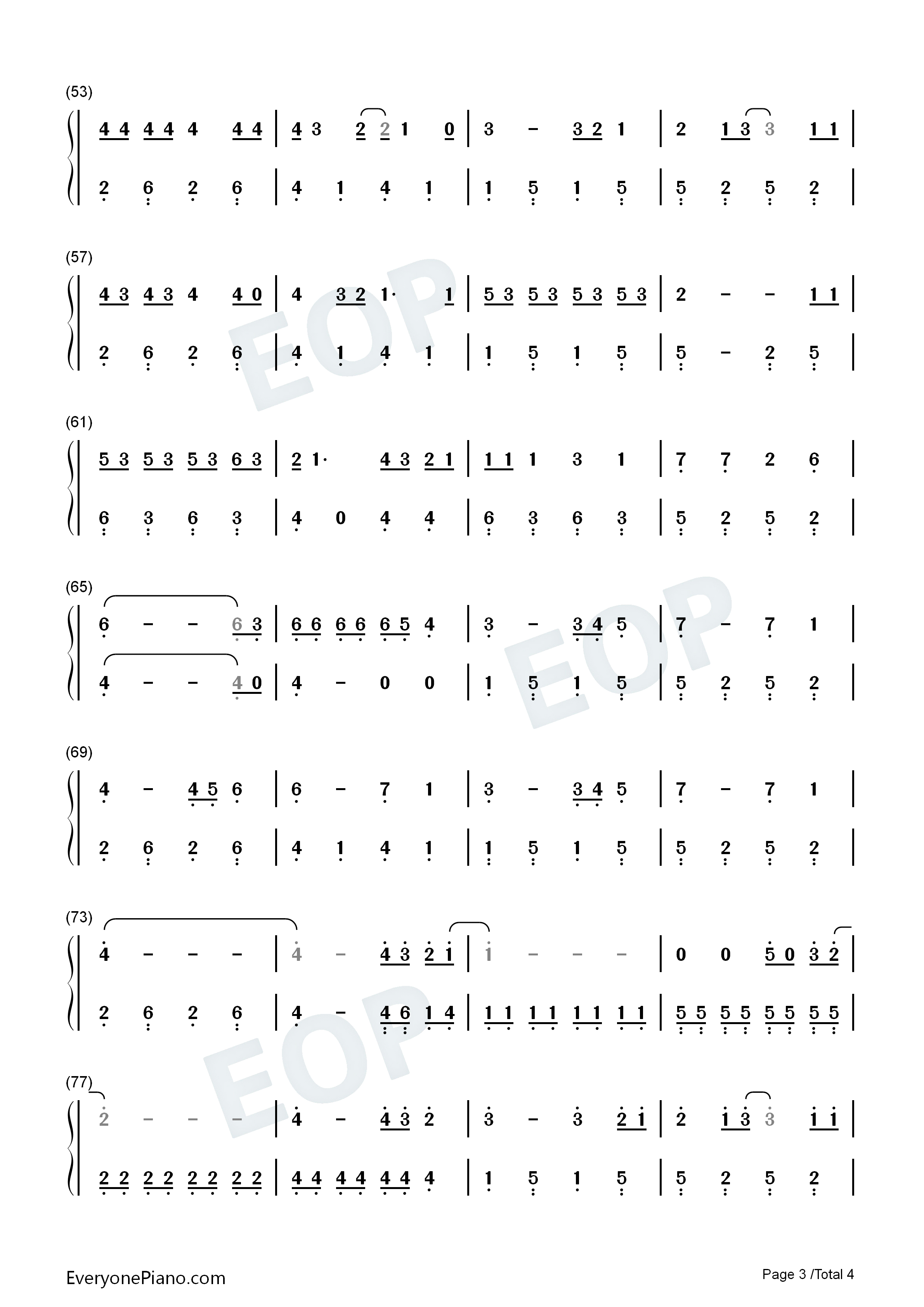 Angels_like_You钢琴简谱_Miley_Cyrus演唱