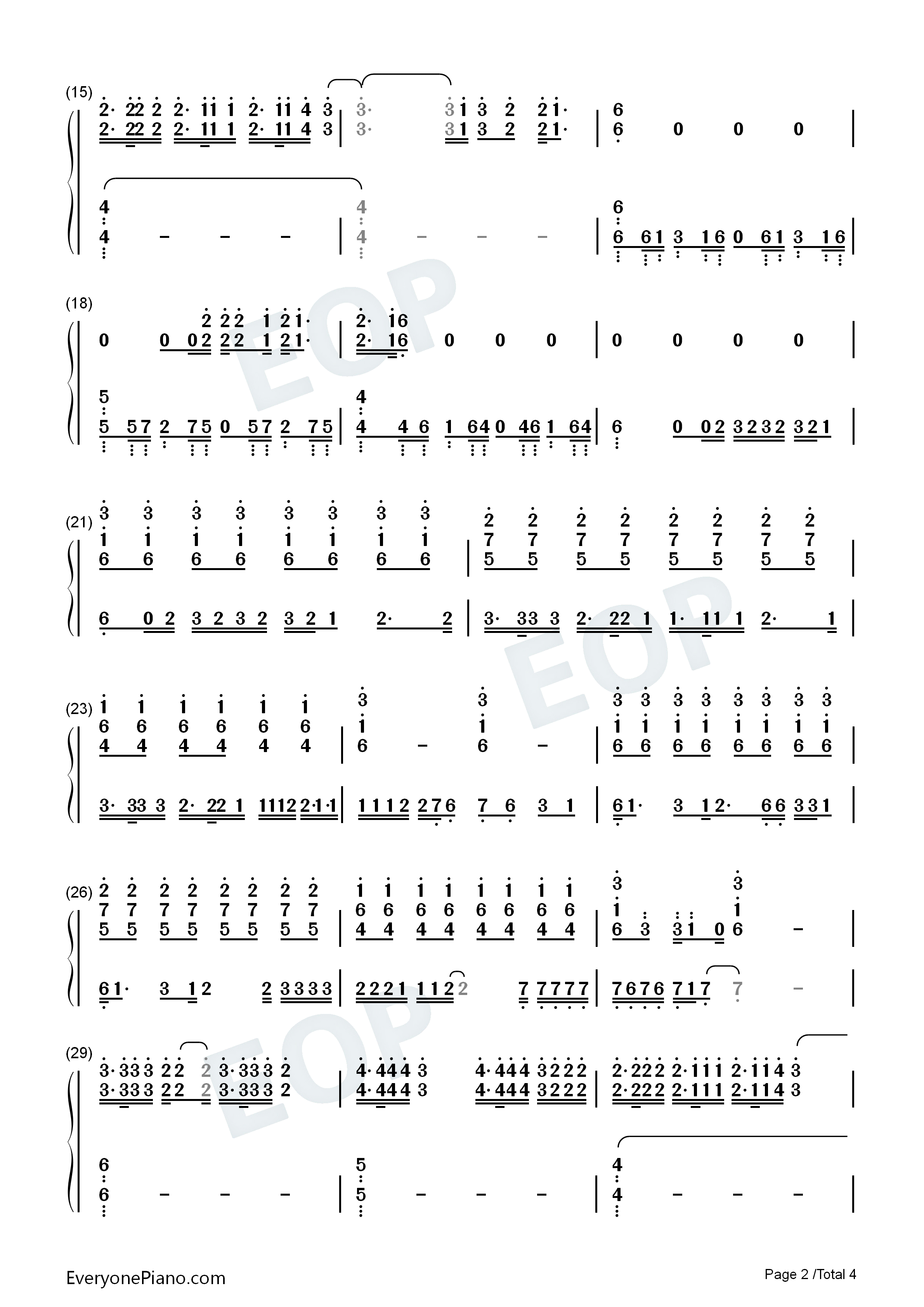 Ur_So_F**king_Cool钢琴简谱_Tones_and_I演唱