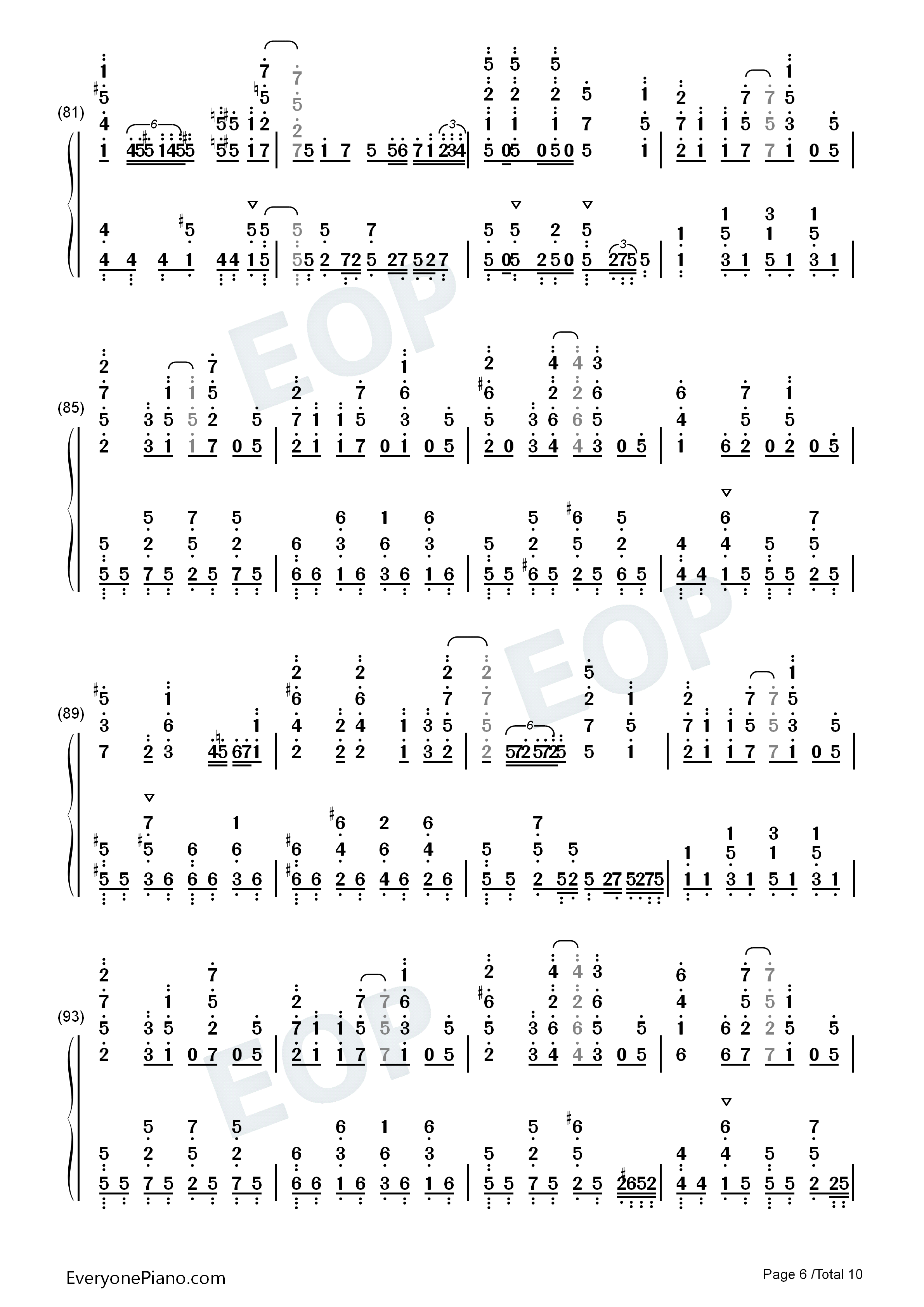木漏れ日のエール钢琴简谱_Machico_大西沙织演唱