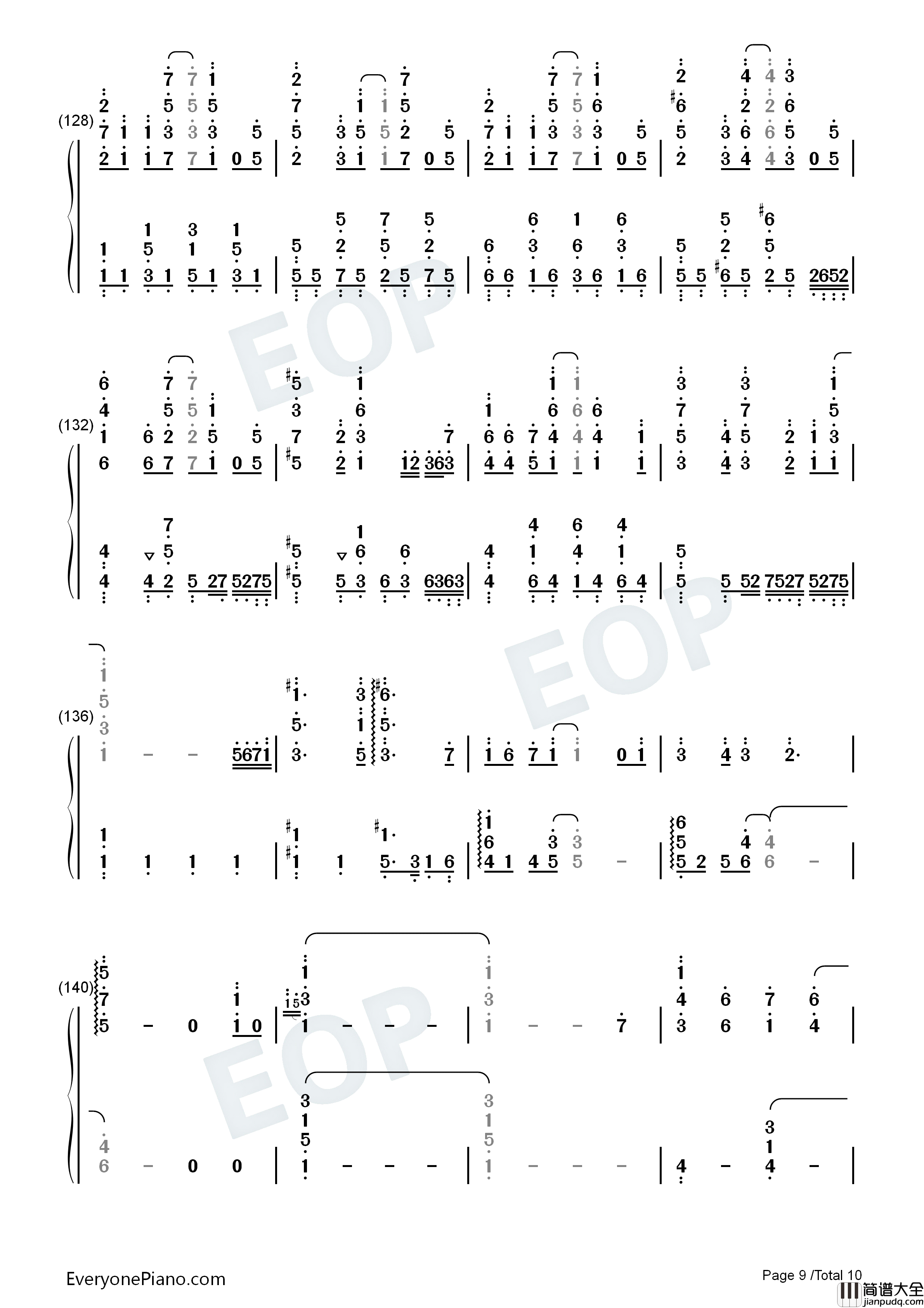 木漏れ日のエール钢琴简谱_Machico_大西沙织演唱