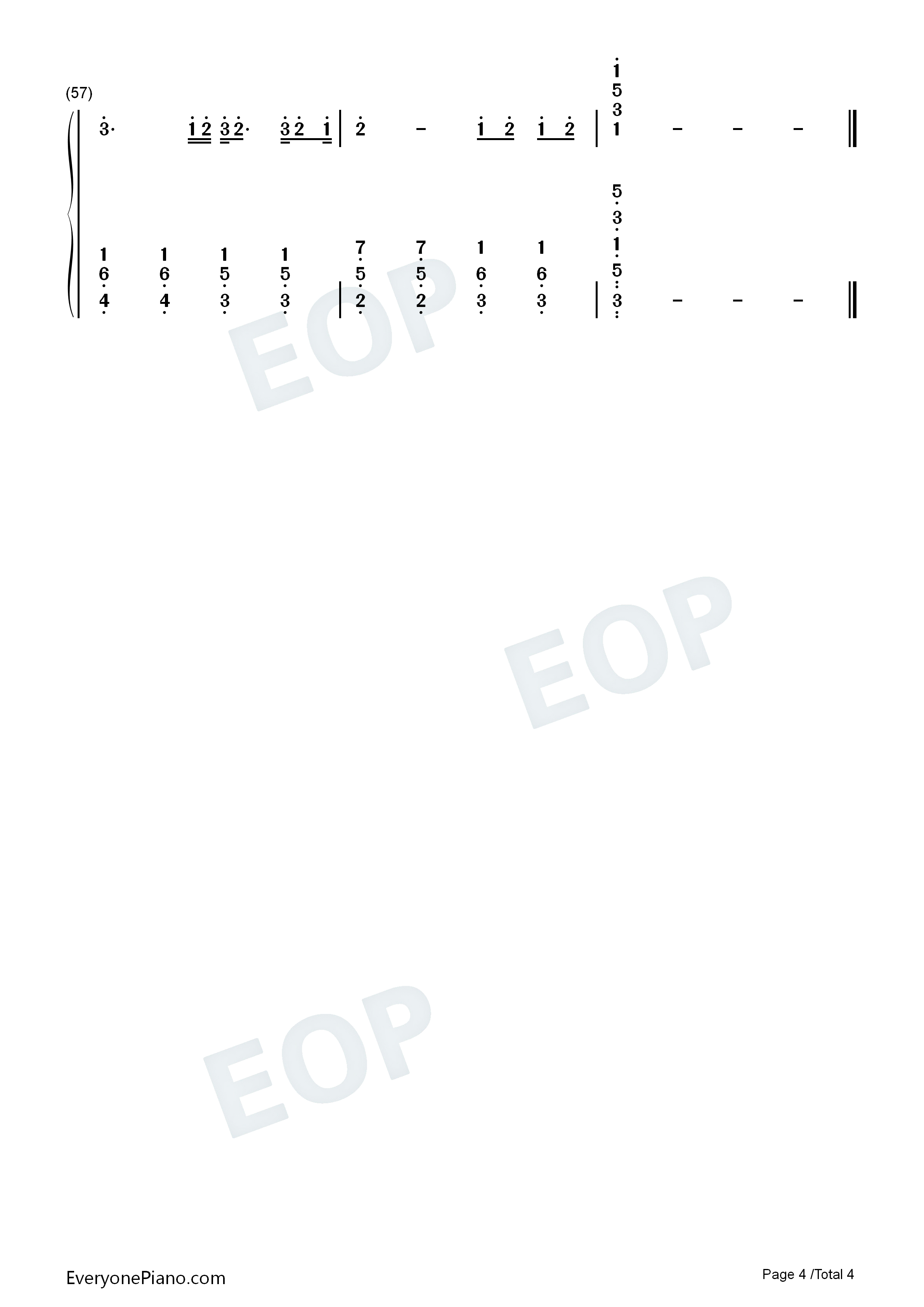 One_Whole_Day钢琴简谱_Dixie_D'Amelio_Wiz_Khalifa演唱