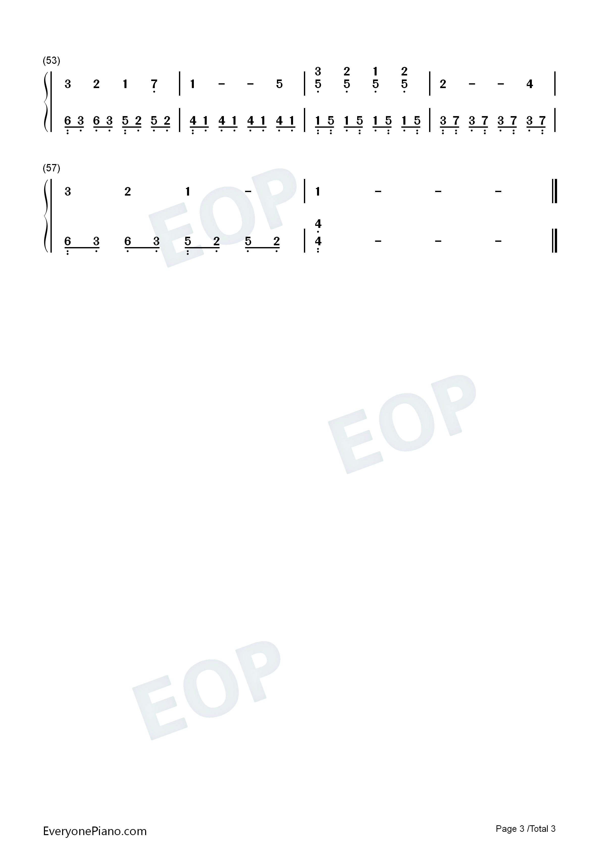 Start_Over钢琴简谱_Gaho演唱