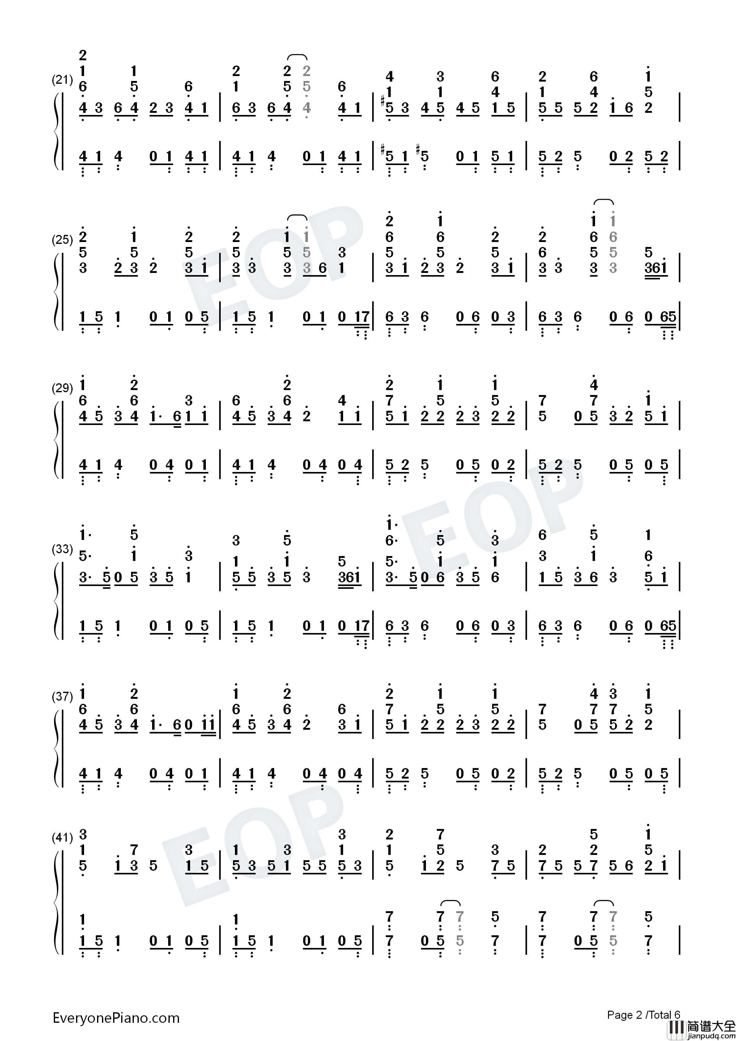 More_Days_With_You钢琴简谱_Super_Junior演唱