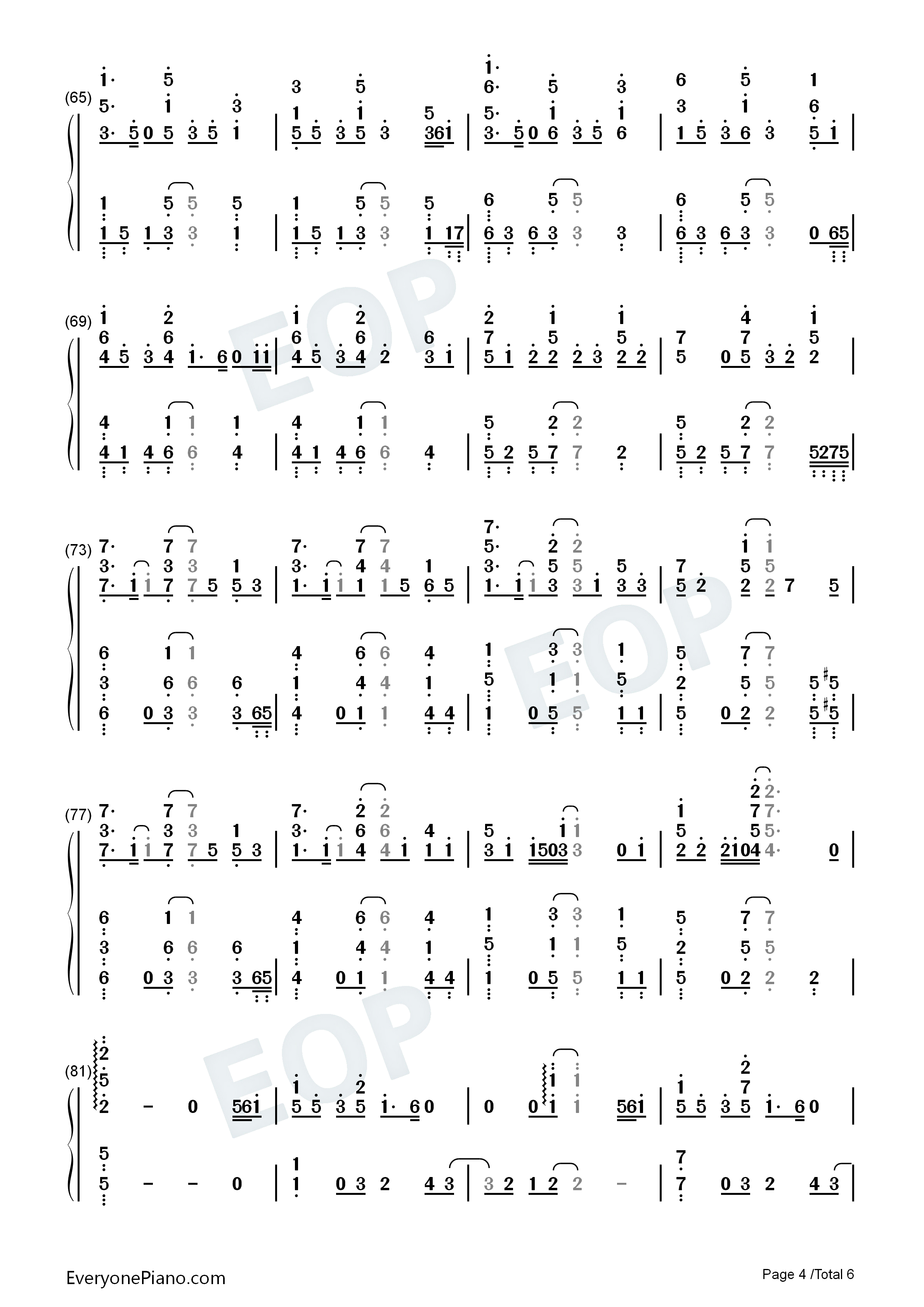 More_Days_With_You钢琴简谱_Super_Junior演唱