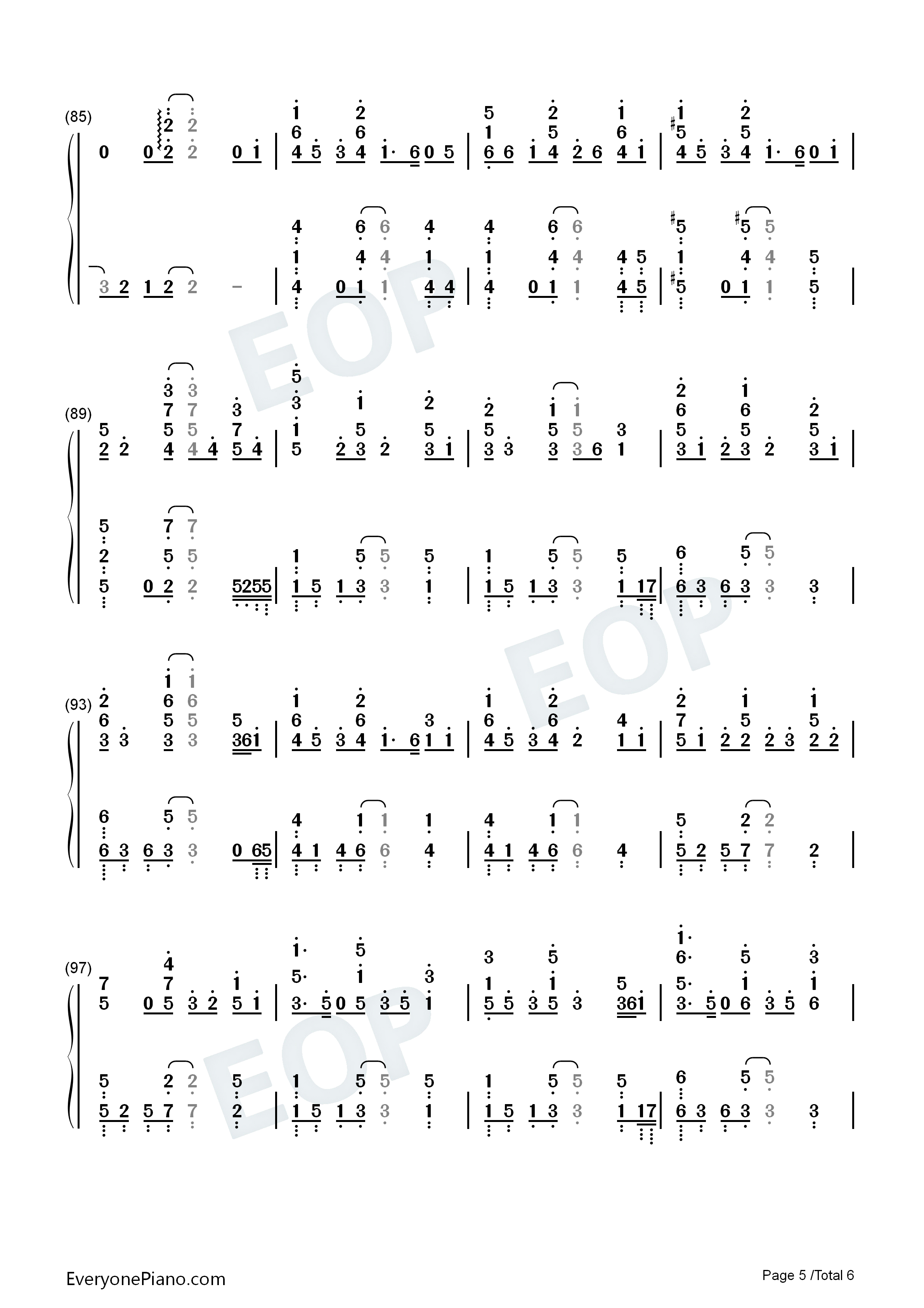 More_Days_With_You钢琴简谱_Super_Junior演唱