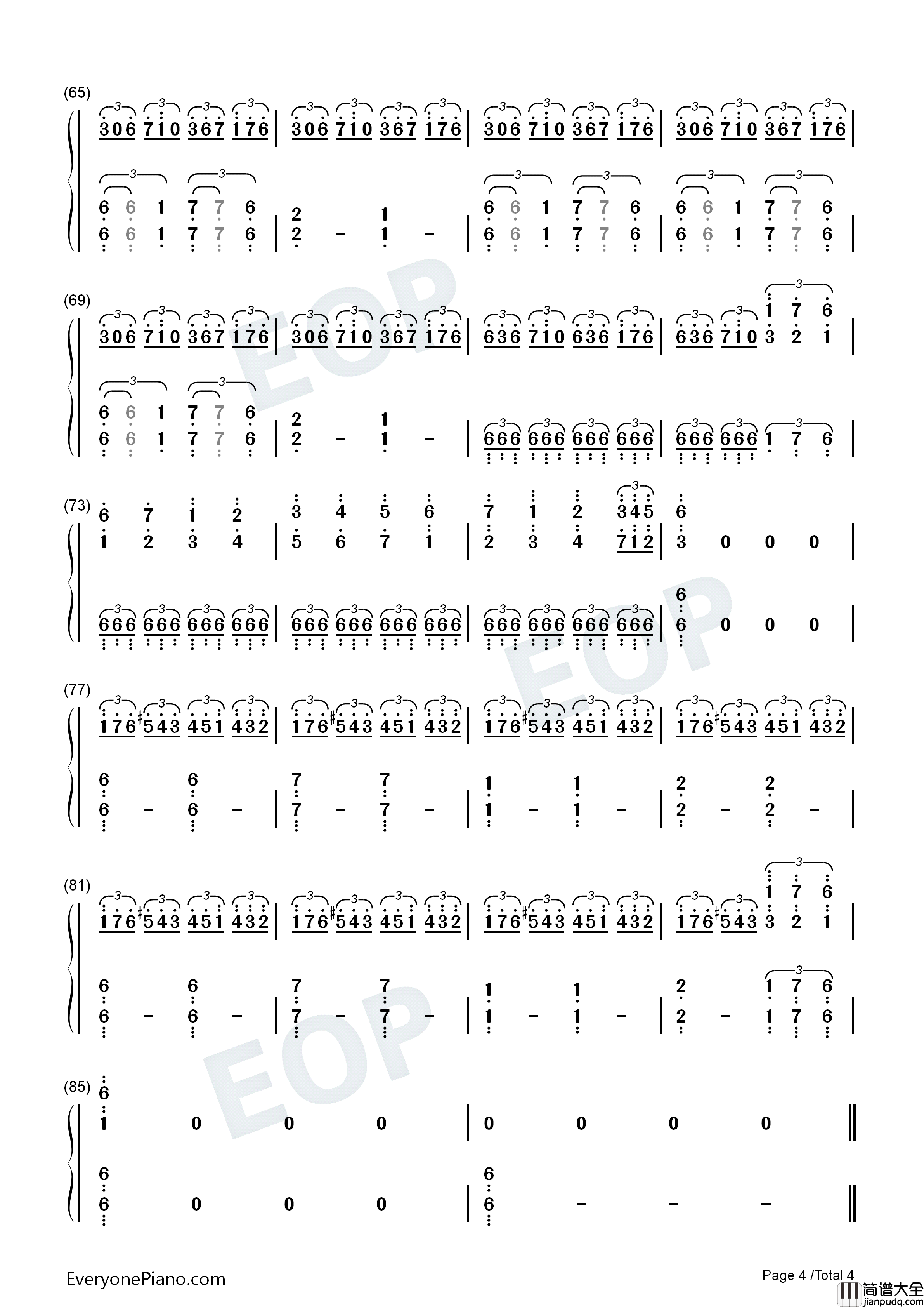 Ashes_On_The_Fire钢琴简谱_山本康太演唱