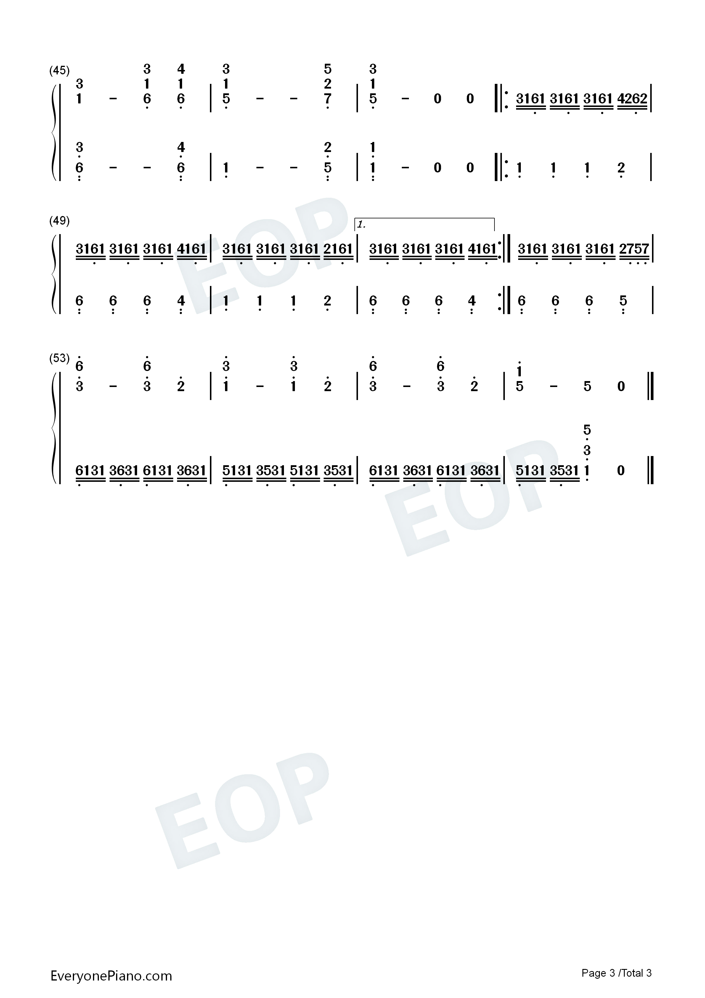 I_Do钢琴简谱_Aloe_Blacc演唱