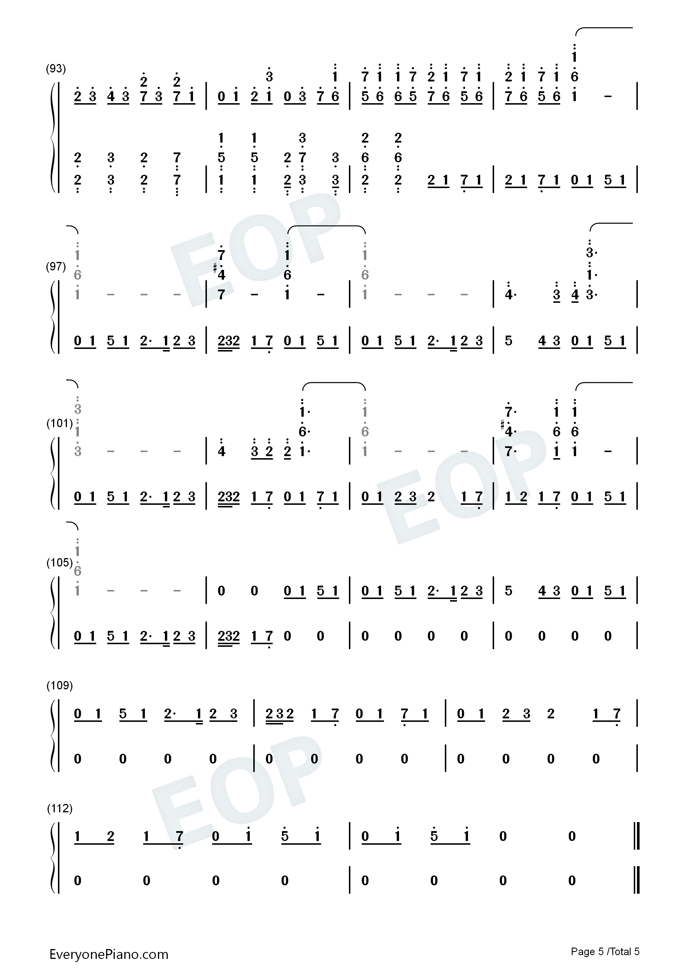 双向幸福钢琴简谱_言和_洛天依演唱
