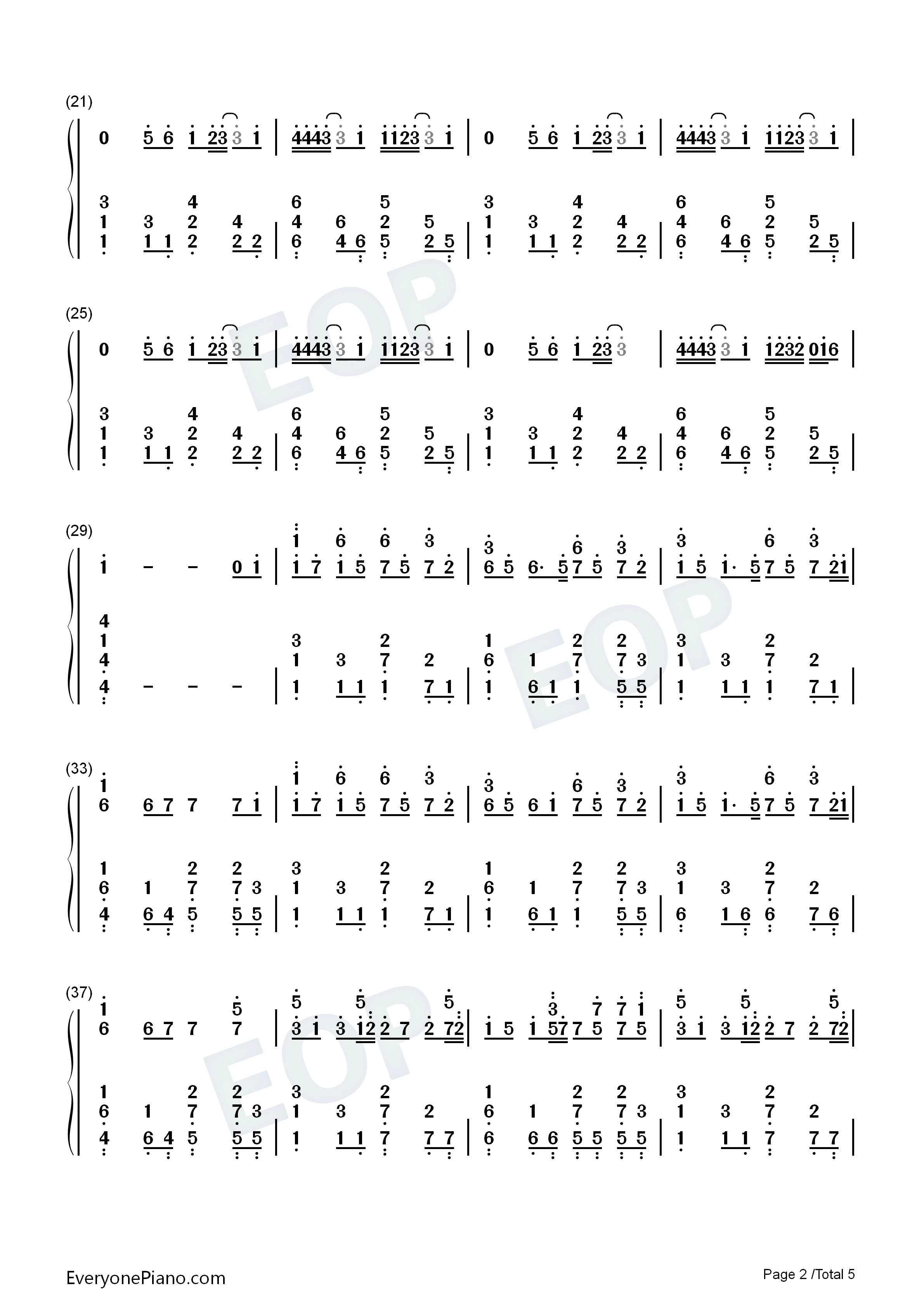 Modern_Loneliness钢琴简谱_Lauv演唱